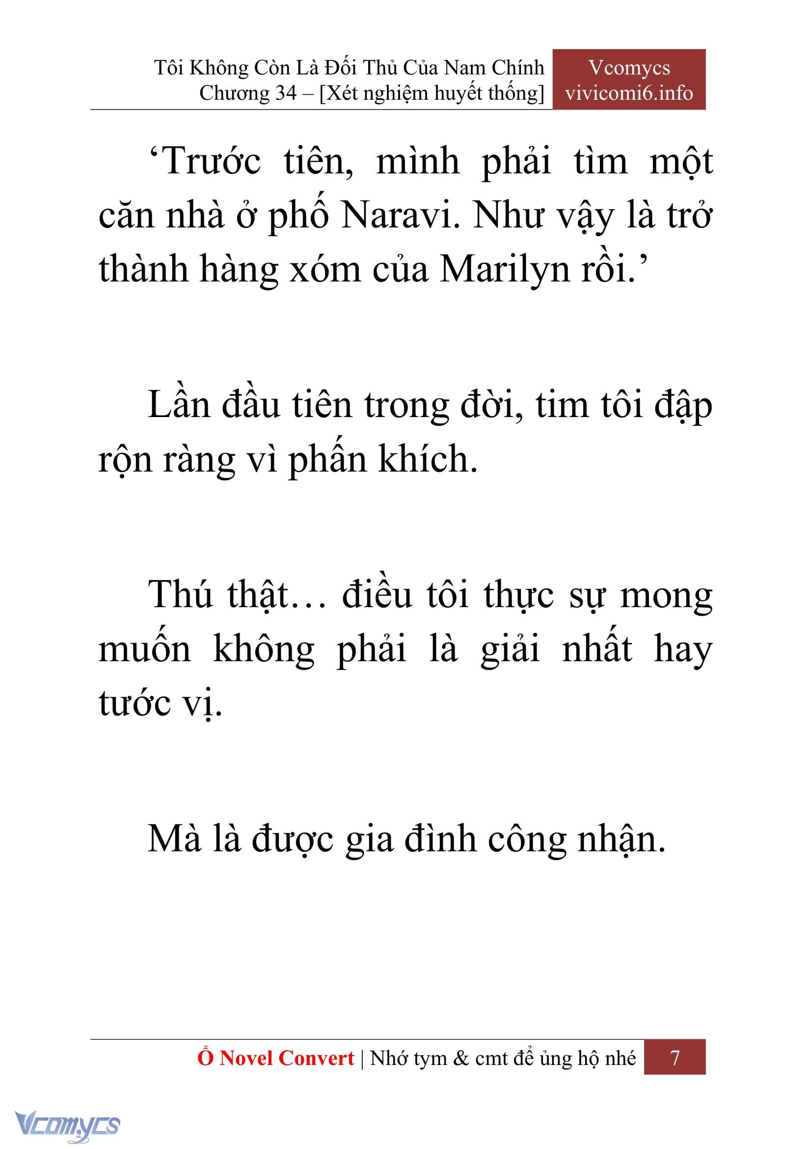 [Novel] Tôi Không Còn Là Đối Thủ Của Nam Chính Chapter  34 - 9