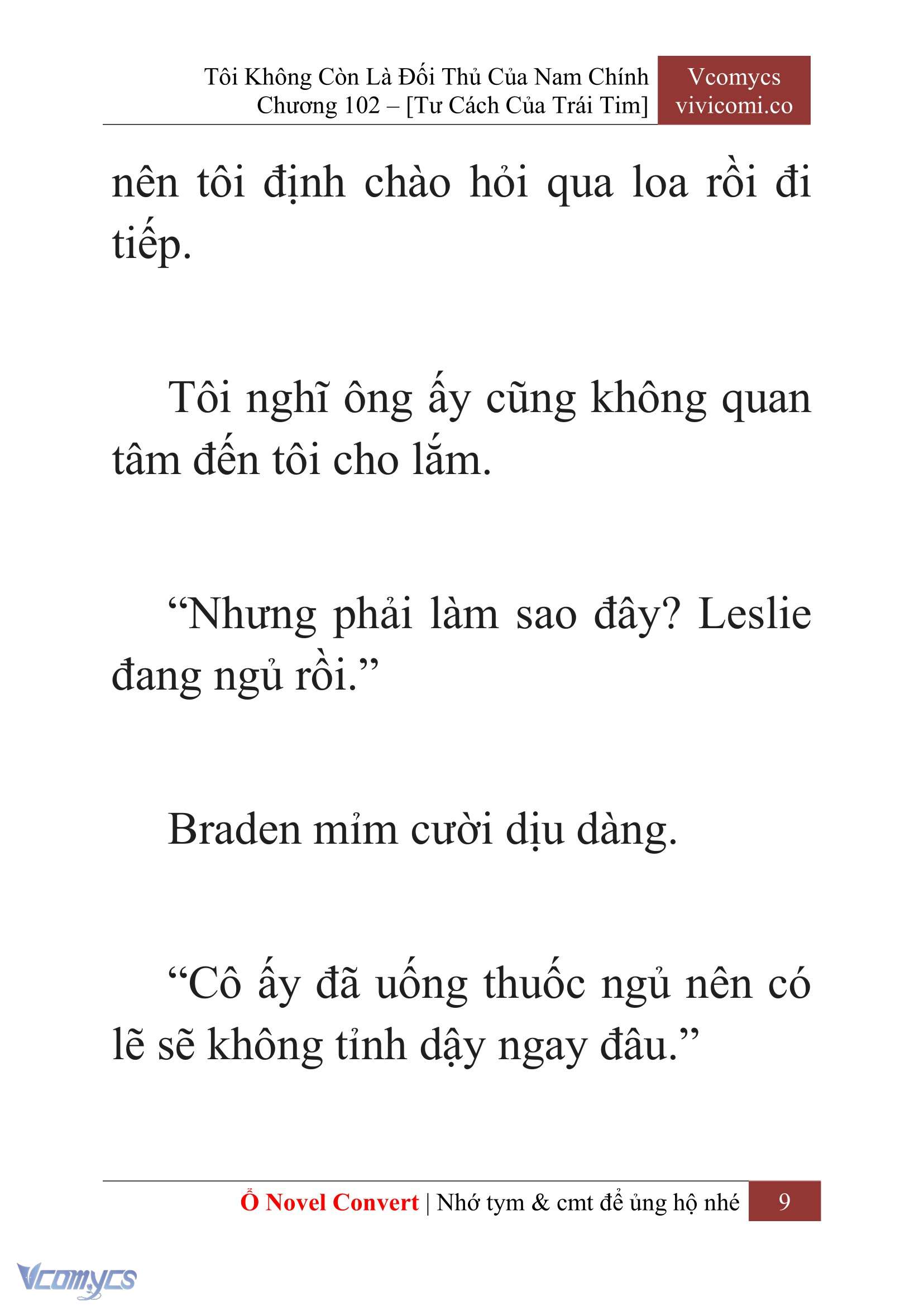 [Novel] Tôi Không Còn Là Đối Thủ Của Nam Chính Chapter  102 - 11