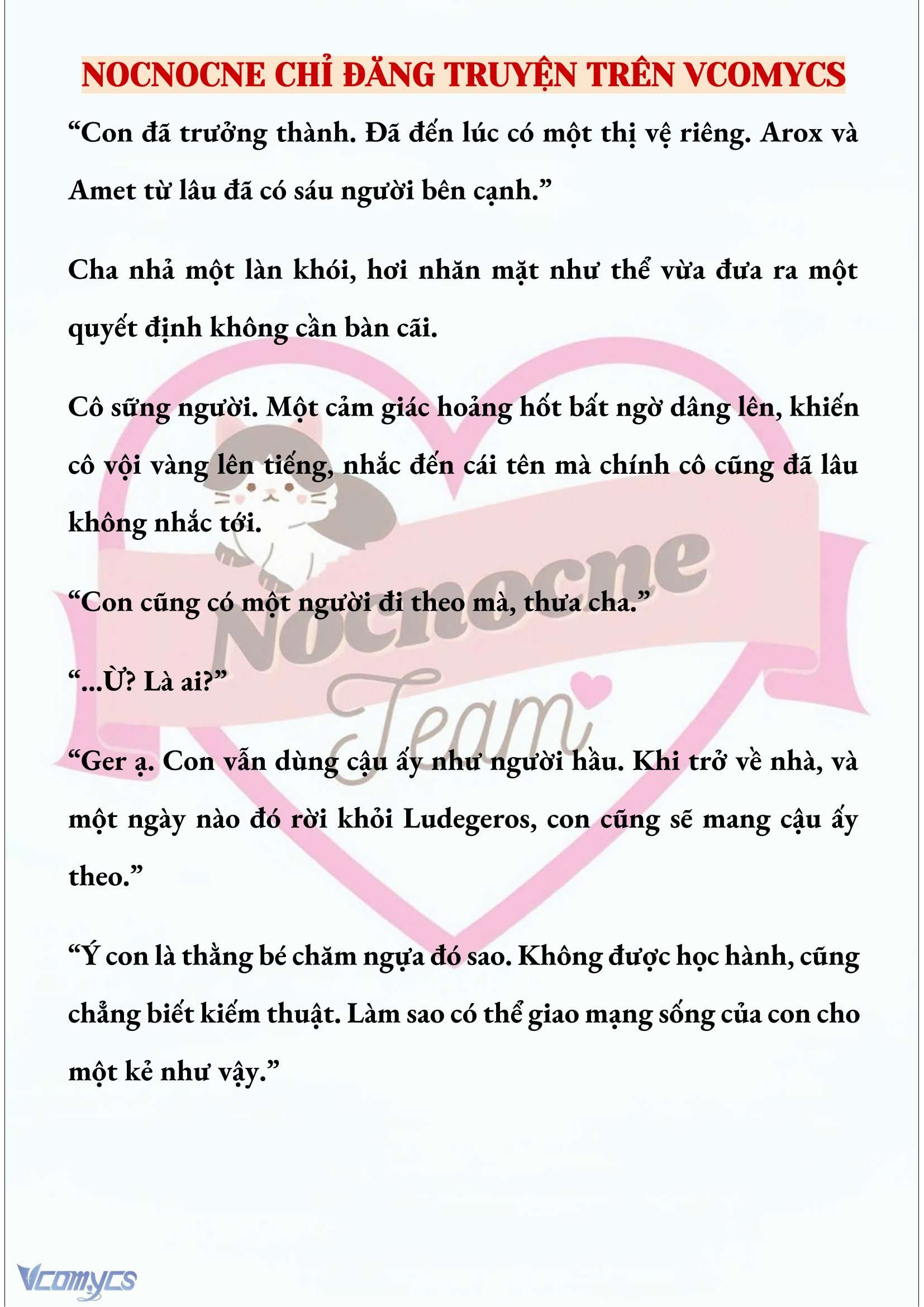 [NOVEL] CÁ RỪNG KHÔN NGOAN Chapter  135 - 6