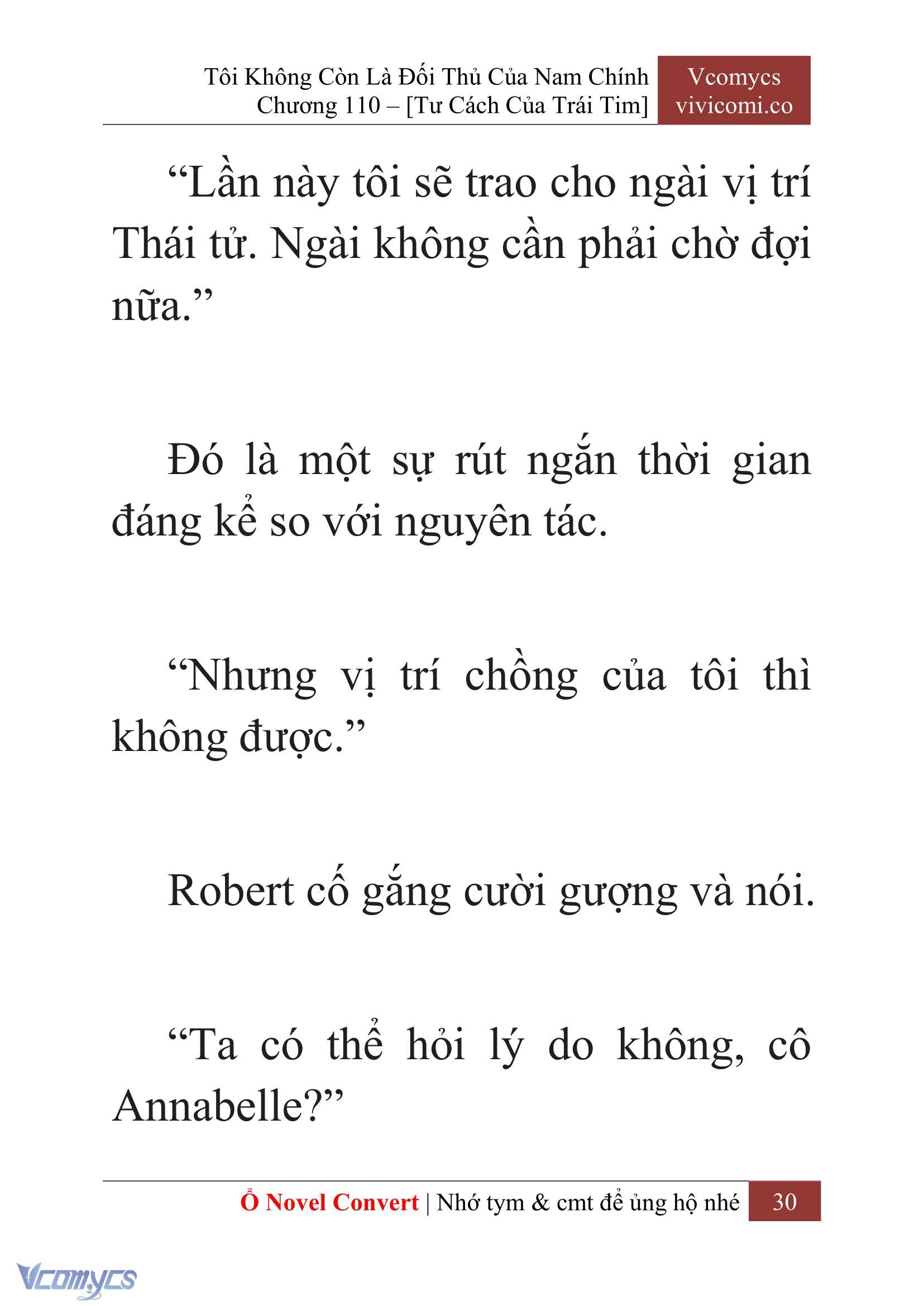 [Novel] Tôi Không Còn Là Đối Thủ Của Nam Chính Chapter  110 - 32