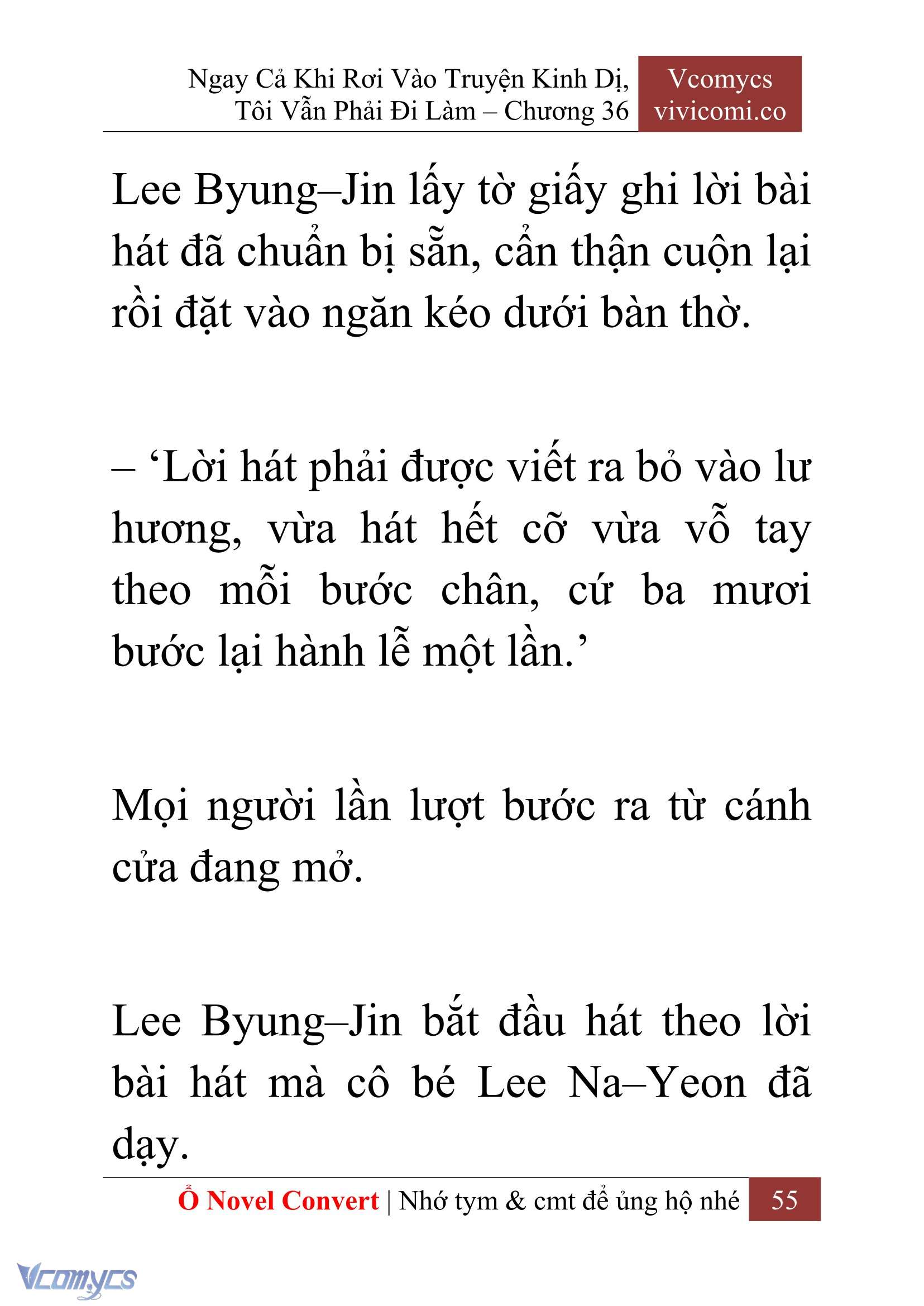 [Novel] Ngay Cả Khi Rơi Vào Truyện Kinh Dị, Tôi Vẫn Phải Đi Làm Chapter  36 - 57