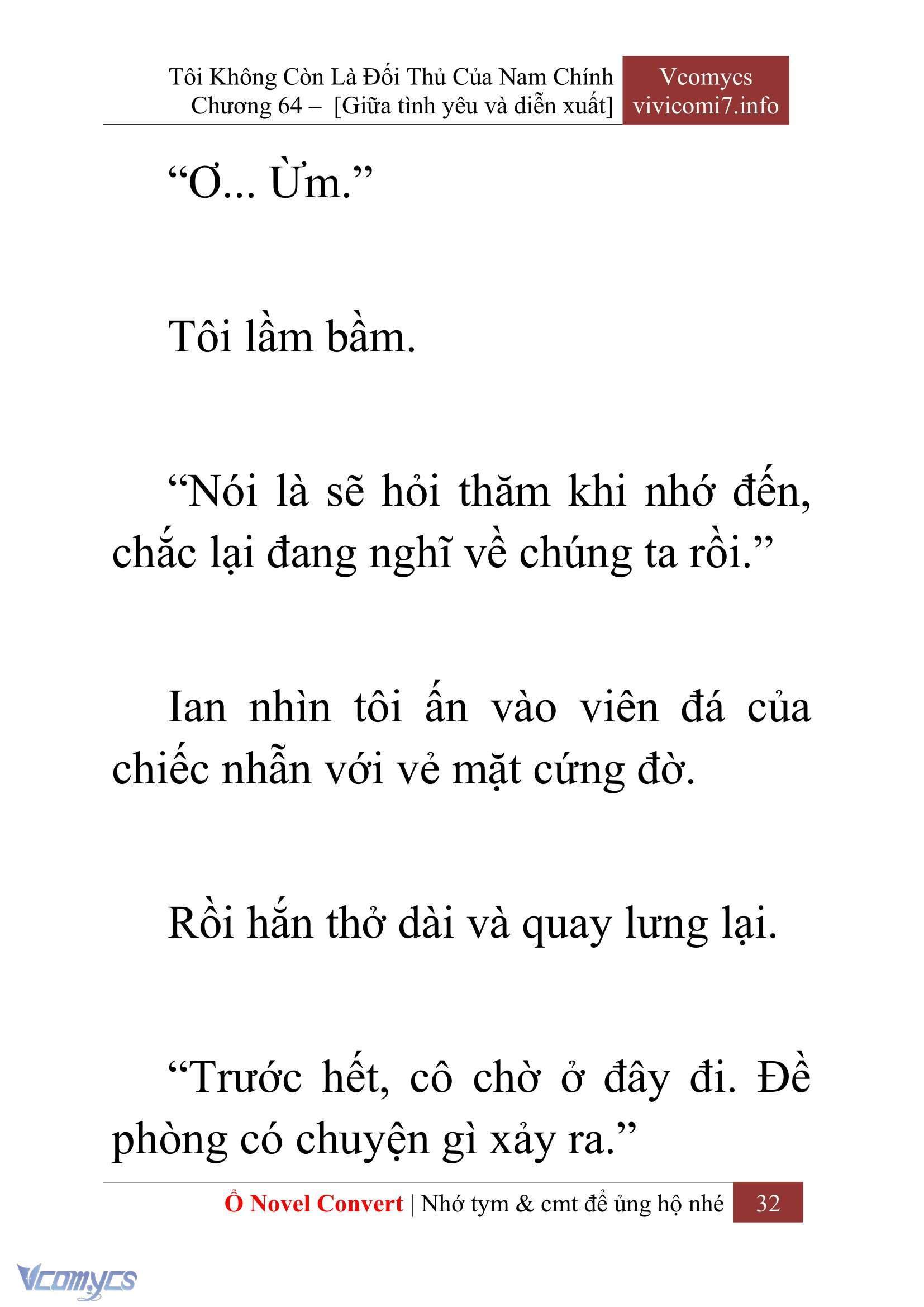 [Novel] Tôi Không Còn Là Đối Thủ Của Nam Chính Chapter  64 - 34