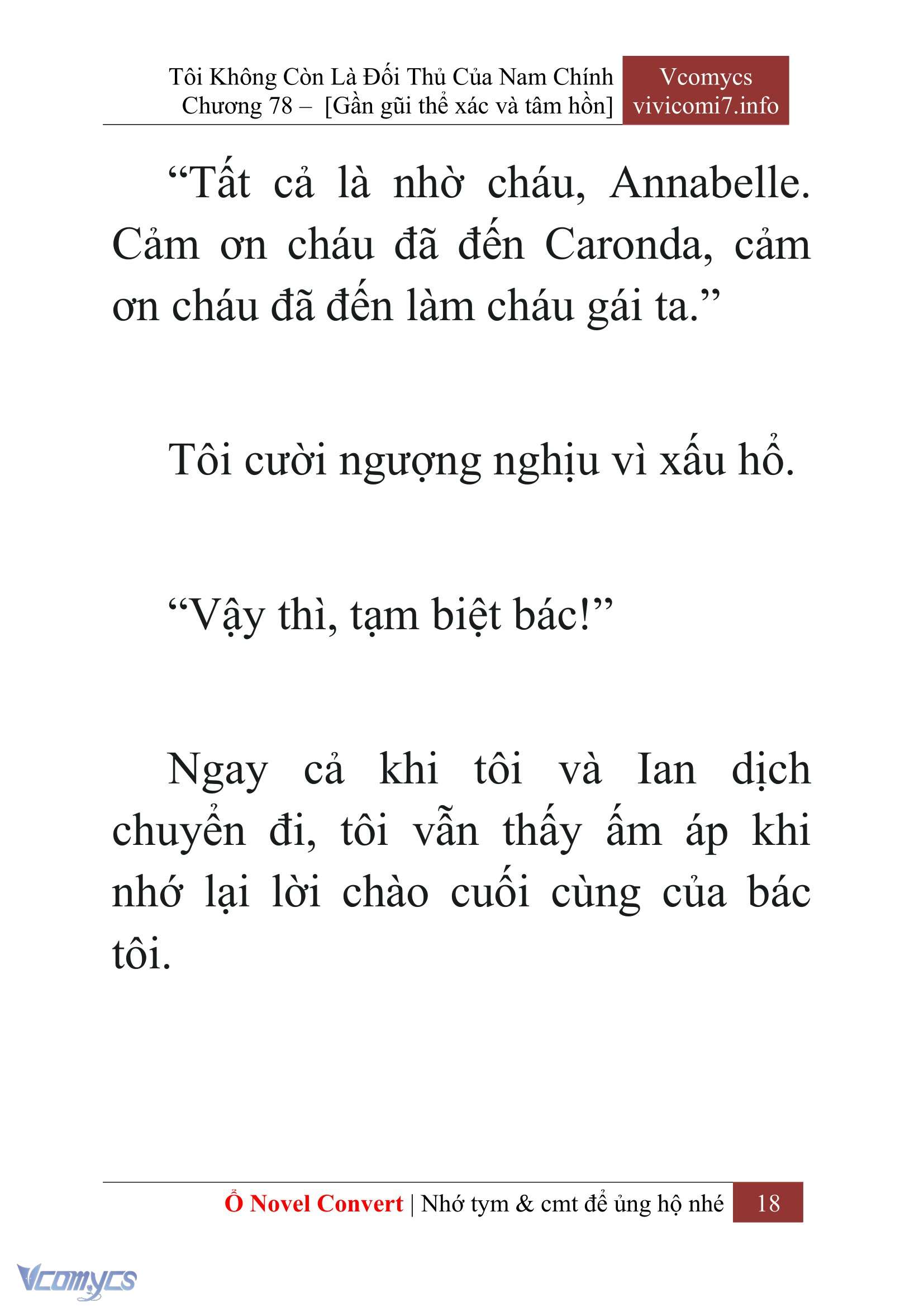 [Novel] Tôi Không Còn Là Đối Thủ Của Nam Chính Chapter  78 - 20