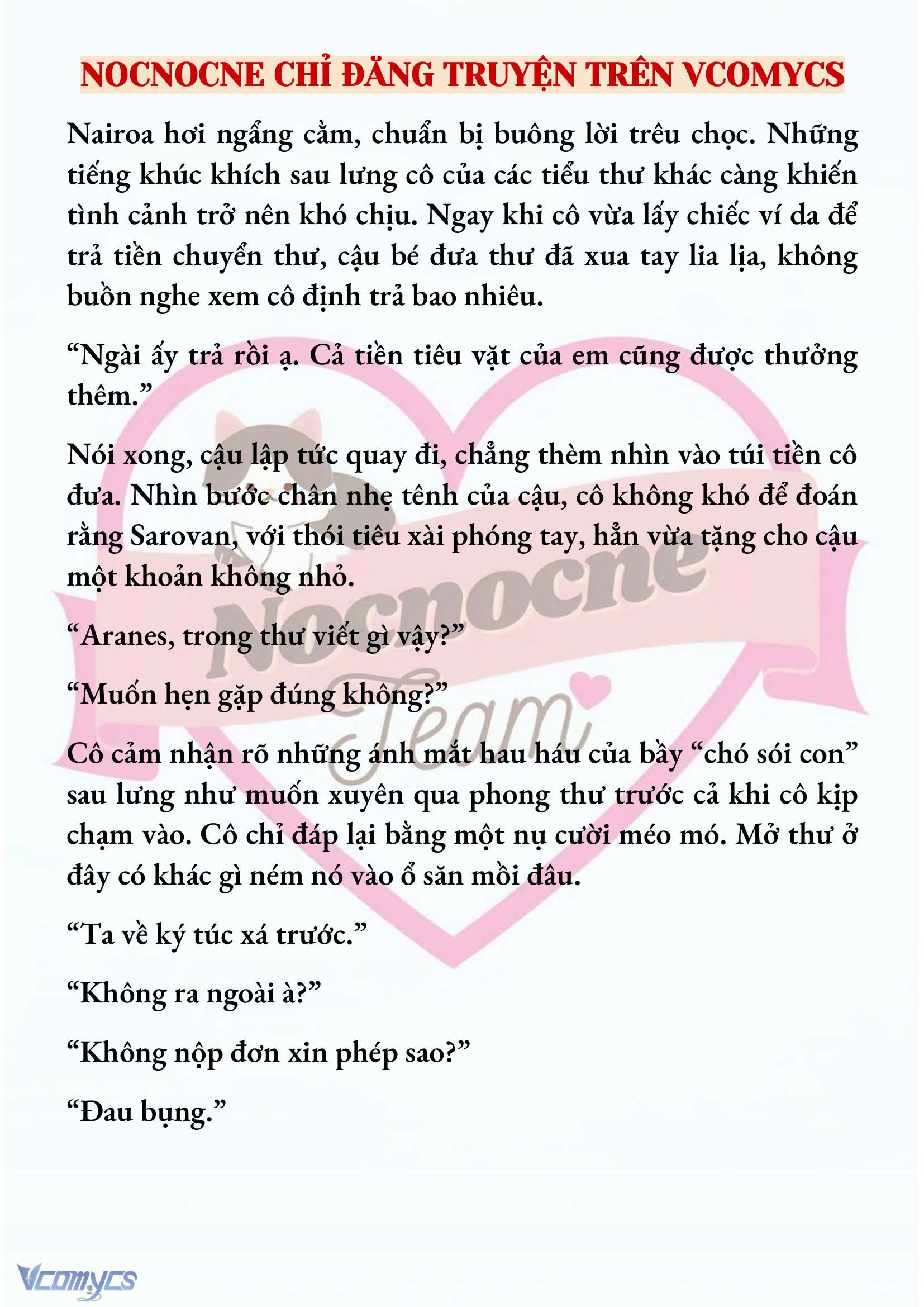 [NOVEL] CÁ RỪNG KHÔN NGOAN Chapter  66 - 8