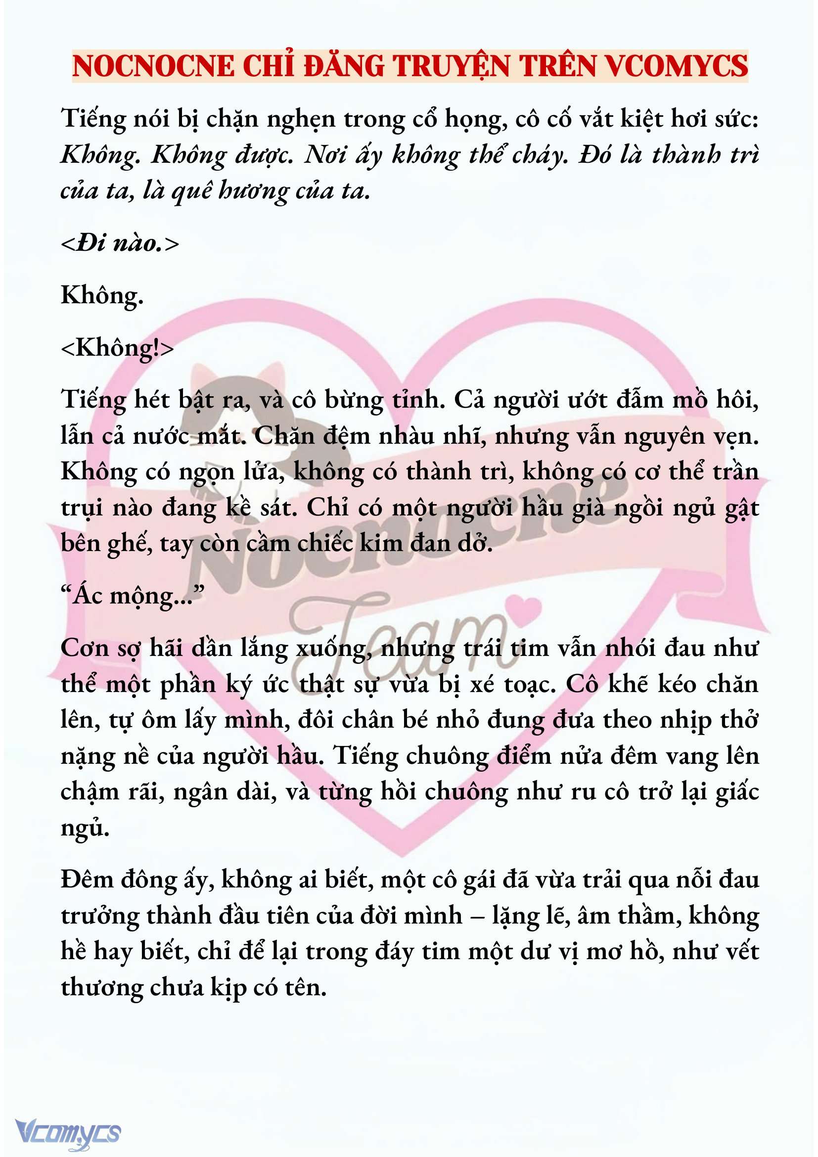 [NOVEL] CÁ RỪNG KHÔN NGOAN Chapter  0.1 - 8