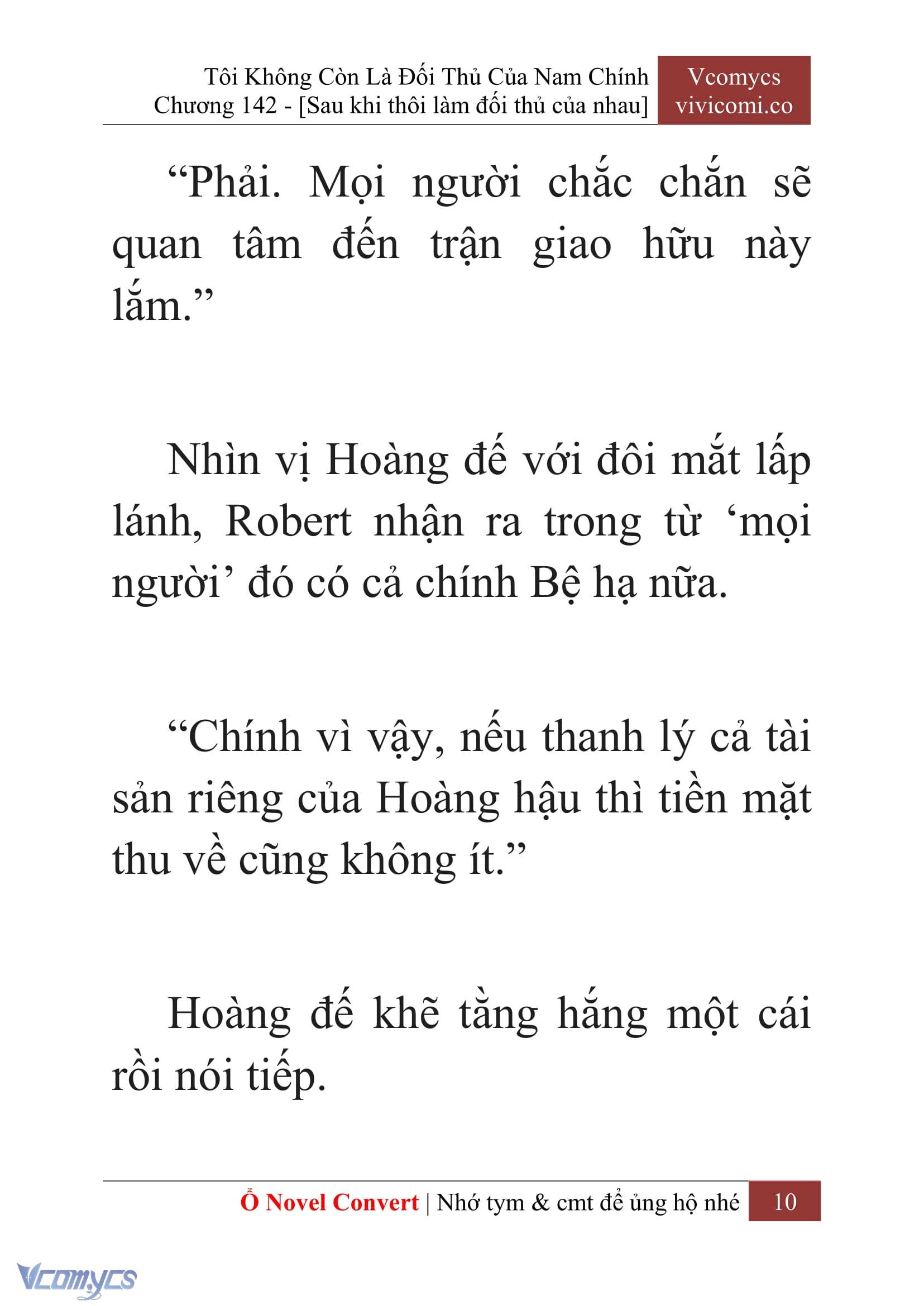 [Novel] Tôi Không Còn Là Đối Thủ Của Nam Chính Chapter  142 - 12
