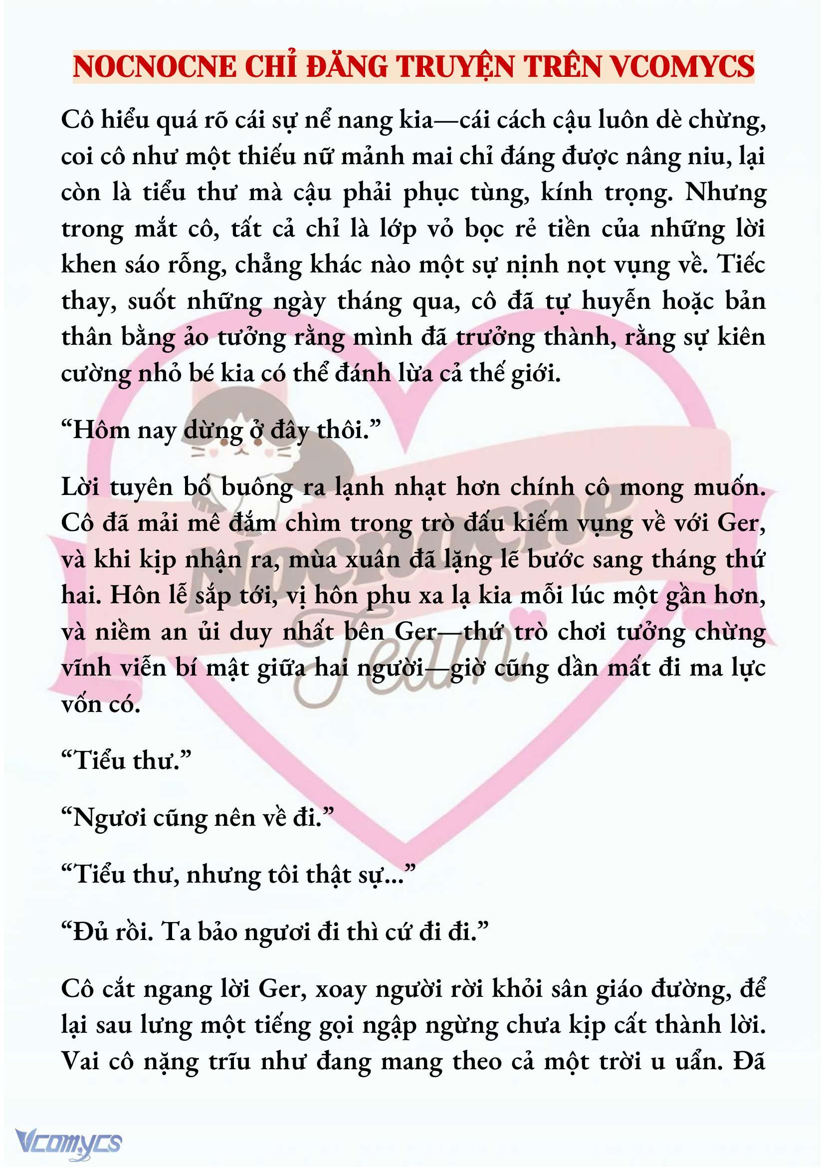 [NOVEL] CÁ RỪNG KHÔN NGOAN Chapter  6 - 6