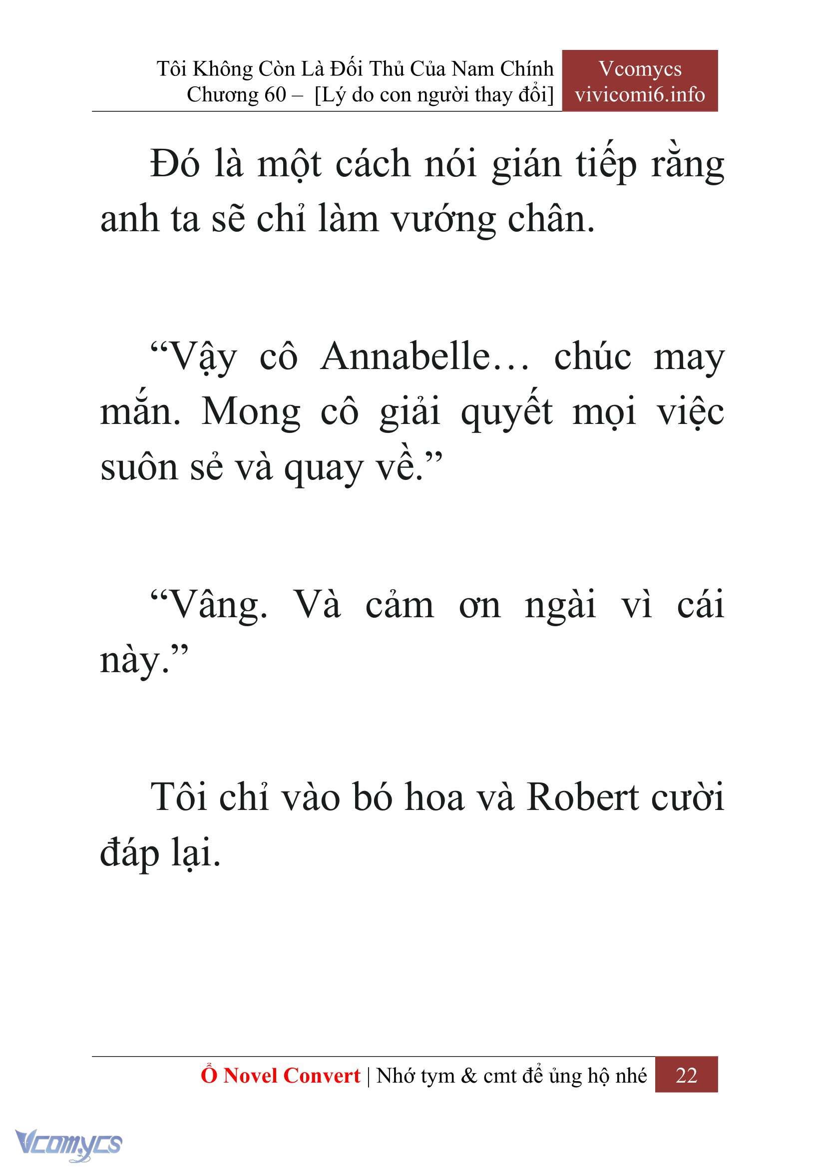 [Novel] Tôi Không Còn Là Đối Thủ Của Nam Chính Chapter  60 - 24