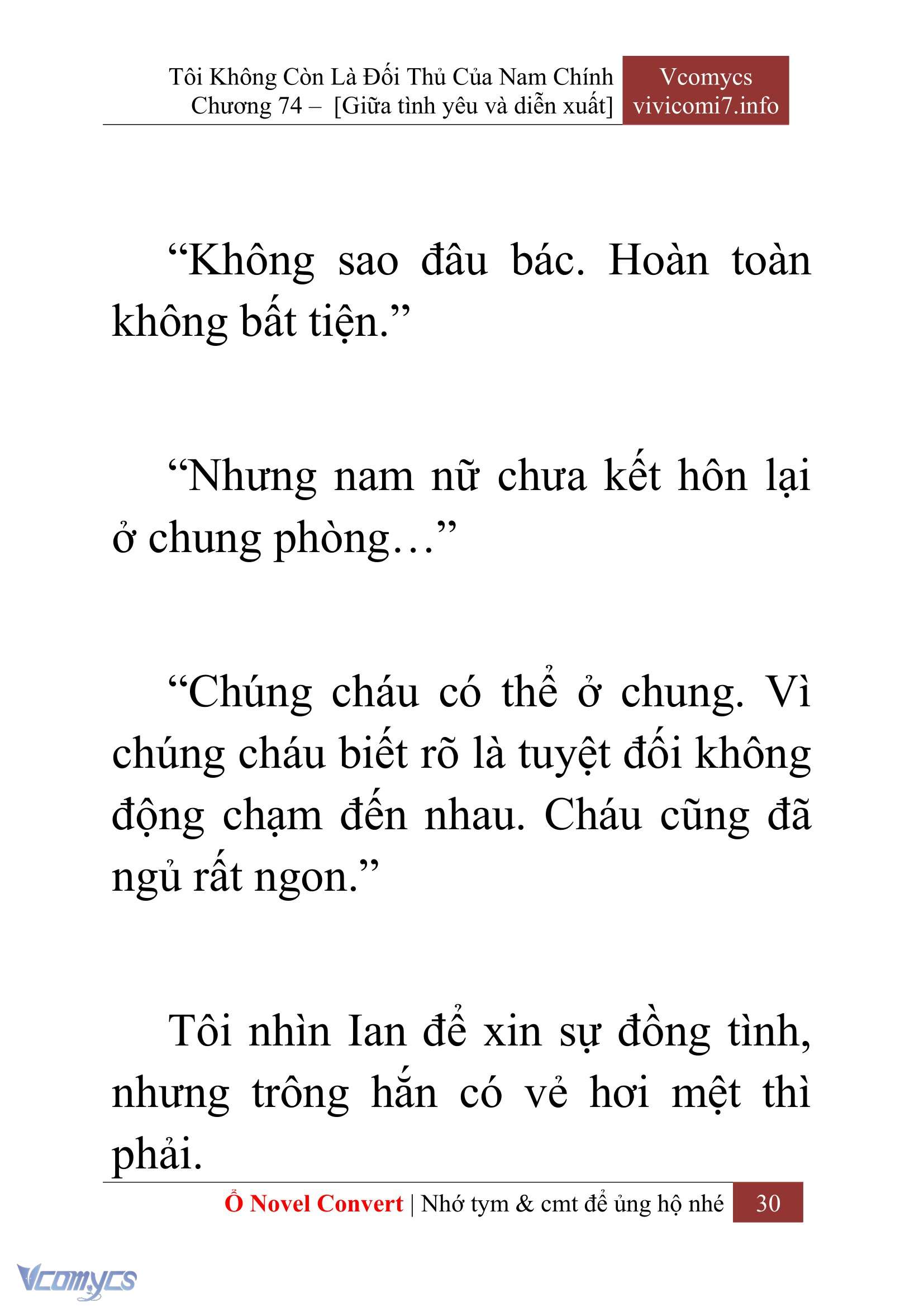 [Novel] Tôi Không Còn Là Đối Thủ Của Nam Chính Chapter  74 - 32