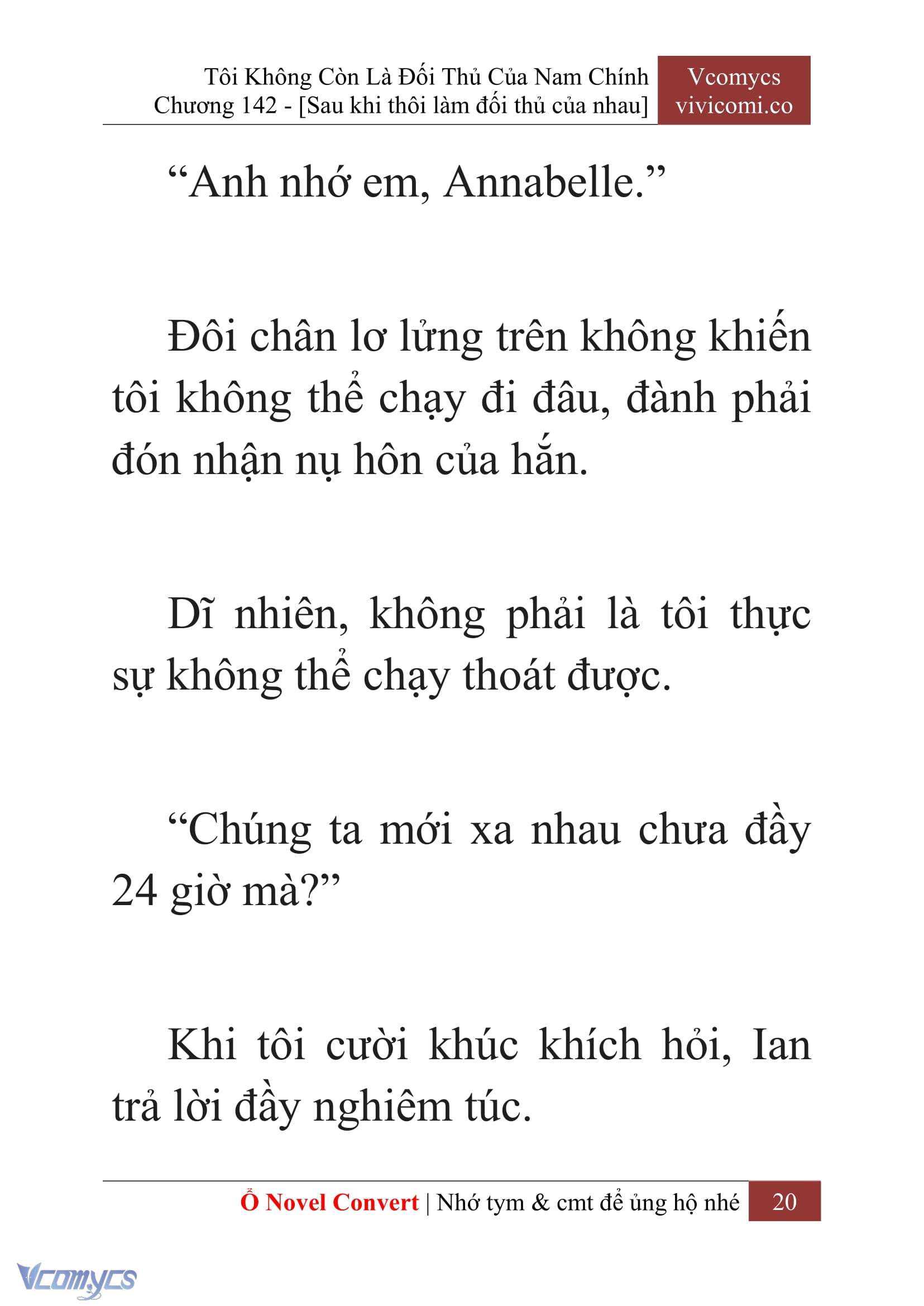 [Novel] Tôi Không Còn Là Đối Thủ Của Nam Chính Chapter  142 - 22