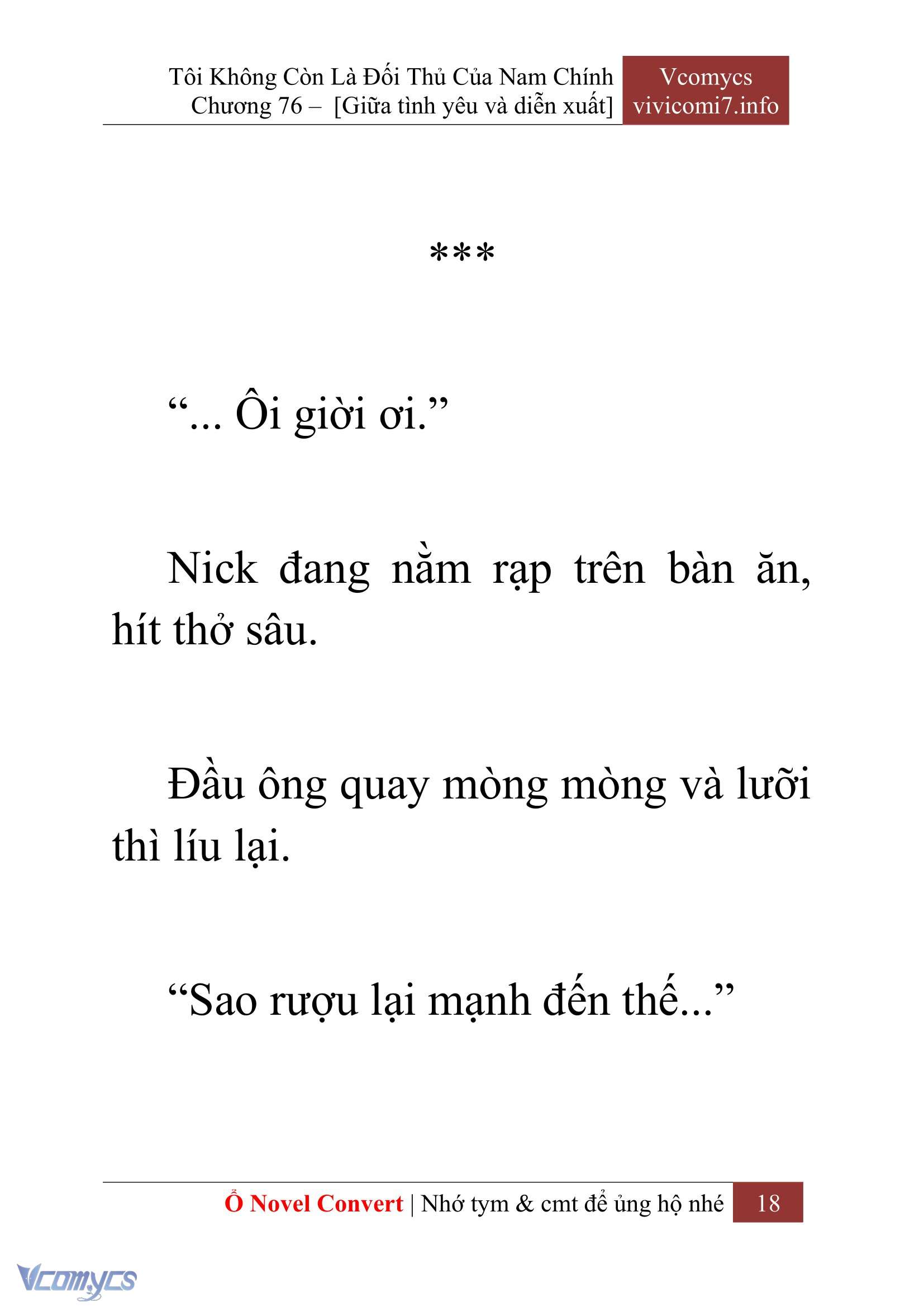 [Novel] Tôi Không Còn Là Đối Thủ Của Nam Chính Chapter  76 - 20