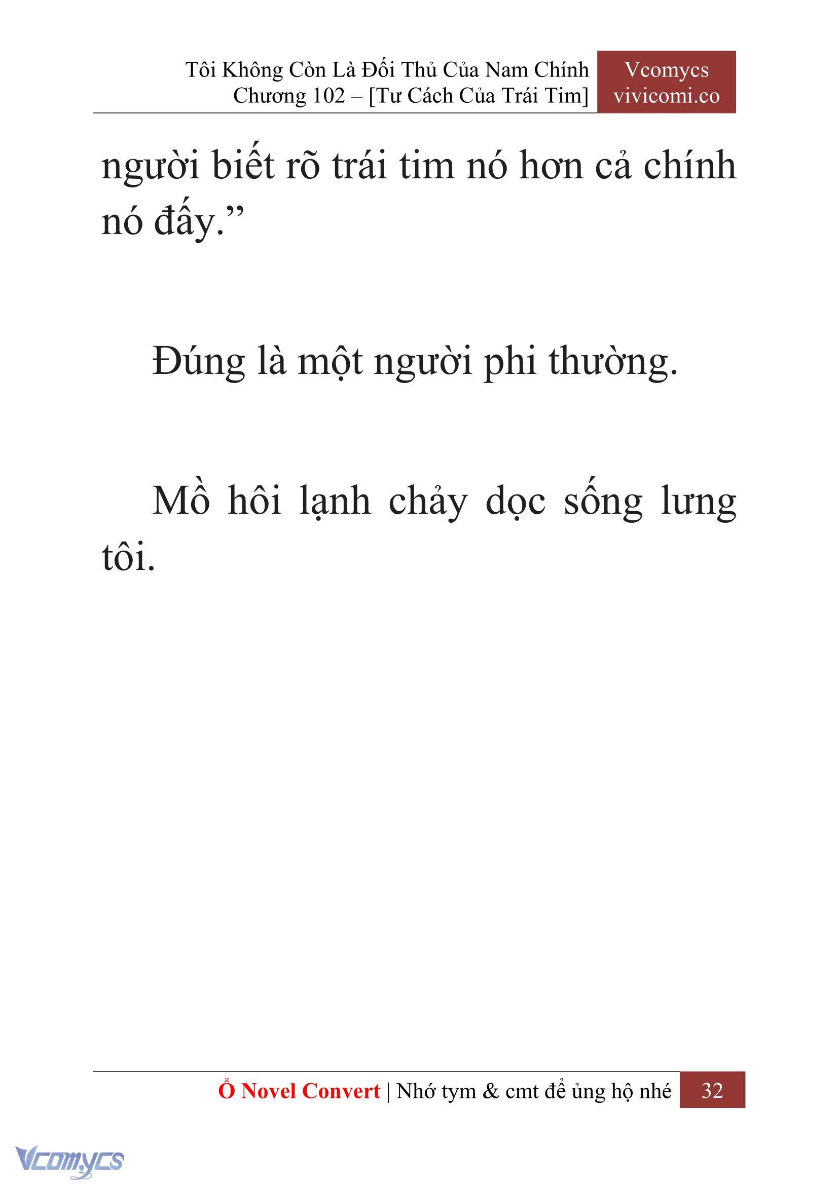 [Novel] Tôi Không Còn Là Đối Thủ Của Nam Chính Chapter  102 - 34