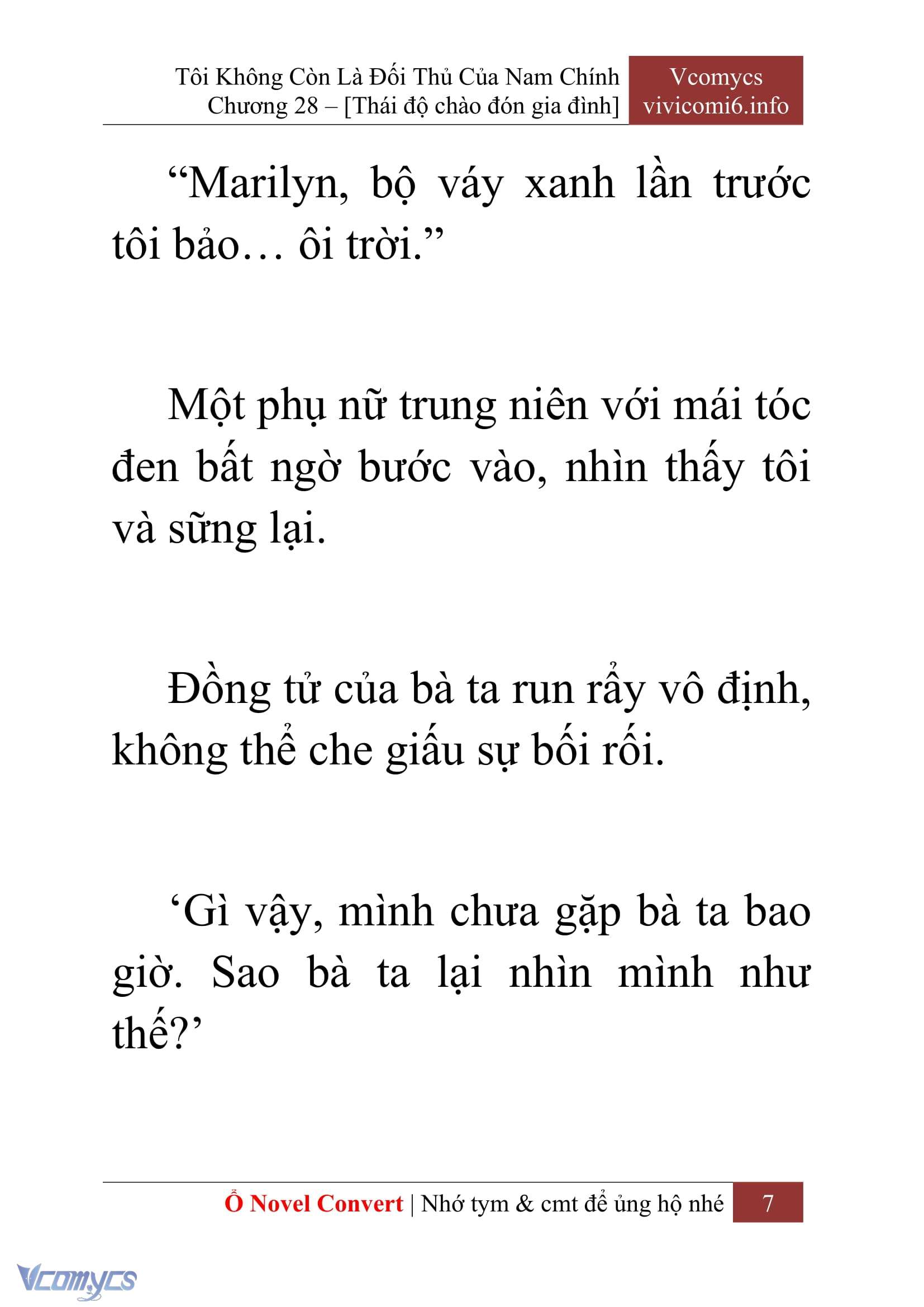 [Novel] Tôi Không Còn Là Đối Thủ Của Nam Chính Chapter  28 - 9