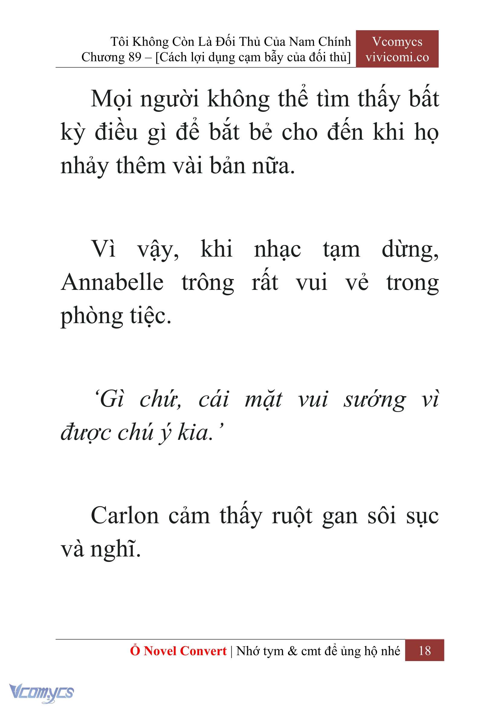 [Novel] Tôi Không Còn Là Đối Thủ Của Nam Chính Chapter  89 - 20