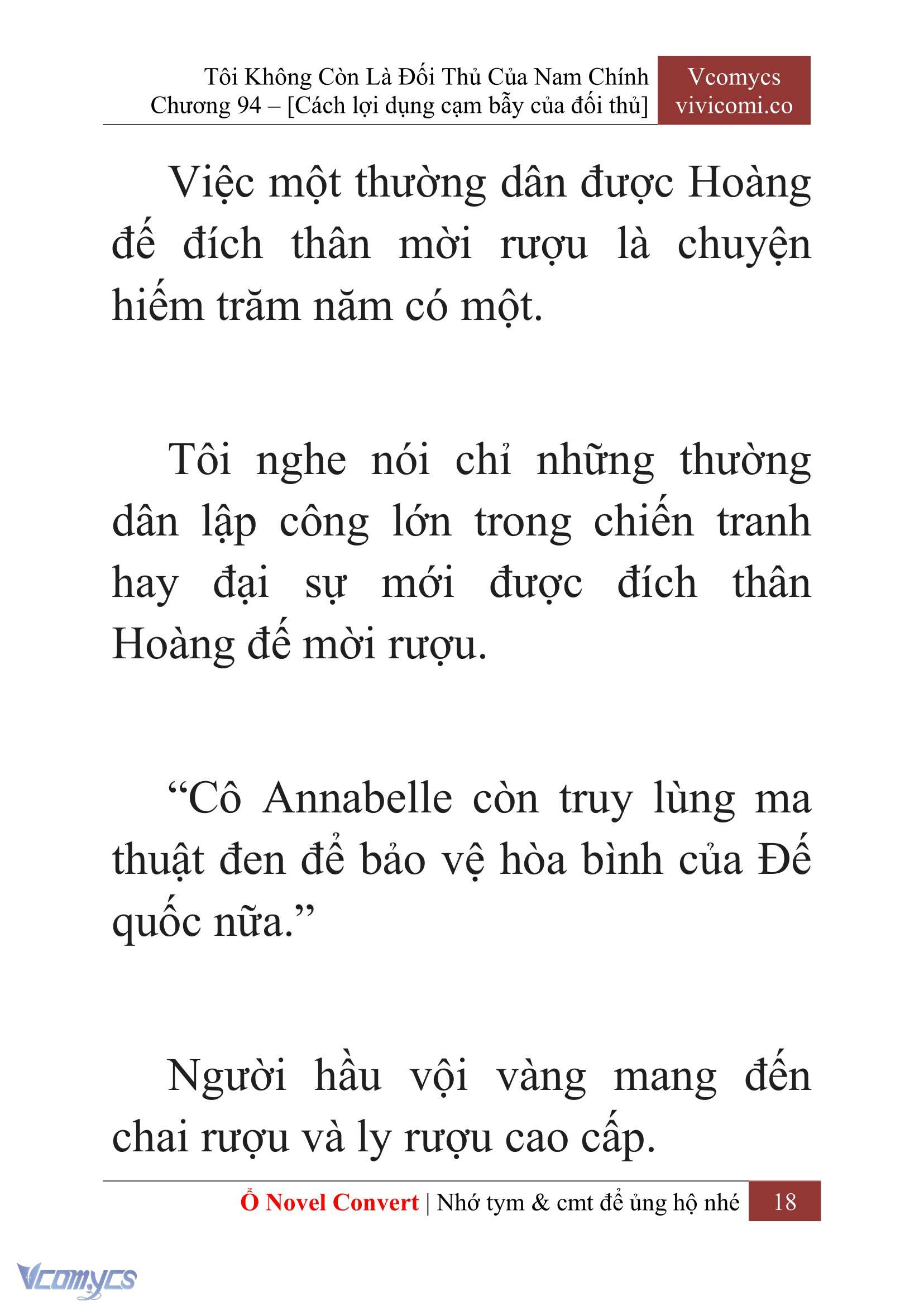 [Novel] Tôi Không Còn Là Đối Thủ Của Nam Chính Chapter  94 - 20