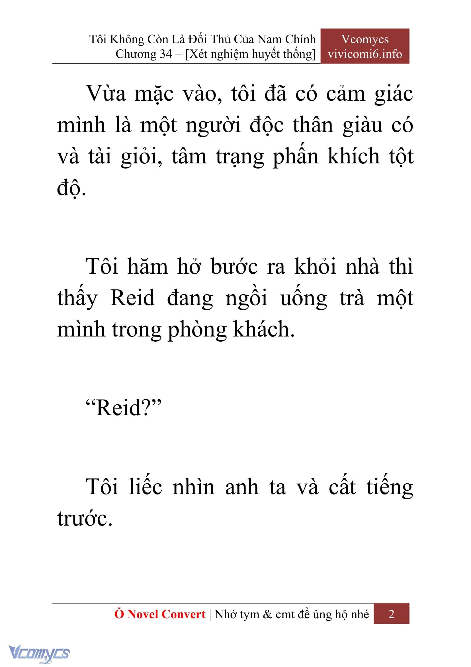 [Novel] Tôi Không Còn Là Đối Thủ Của Nam Chính Chapter  34 - 4