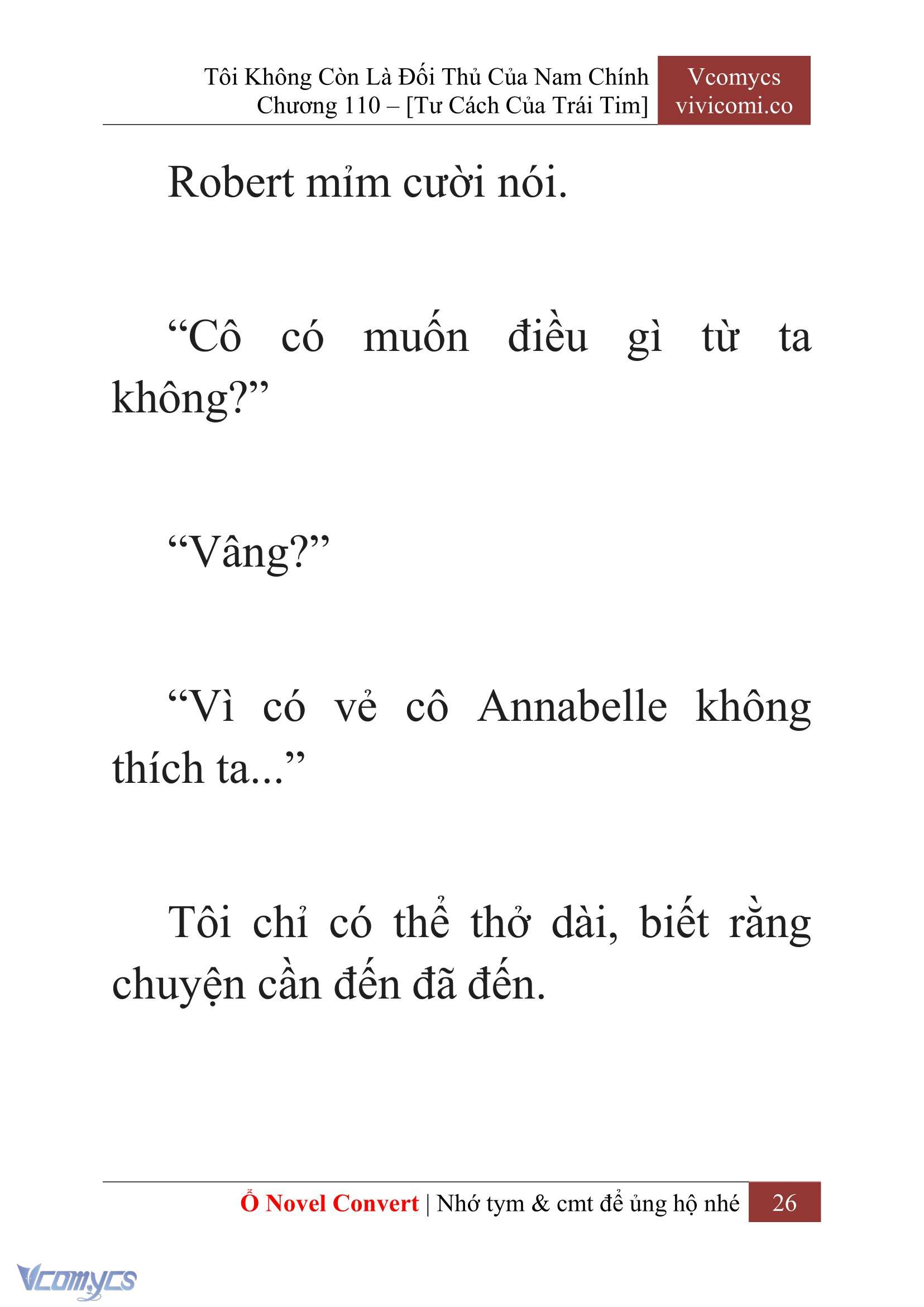 [Novel] Tôi Không Còn Là Đối Thủ Của Nam Chính Chapter  110 - 28