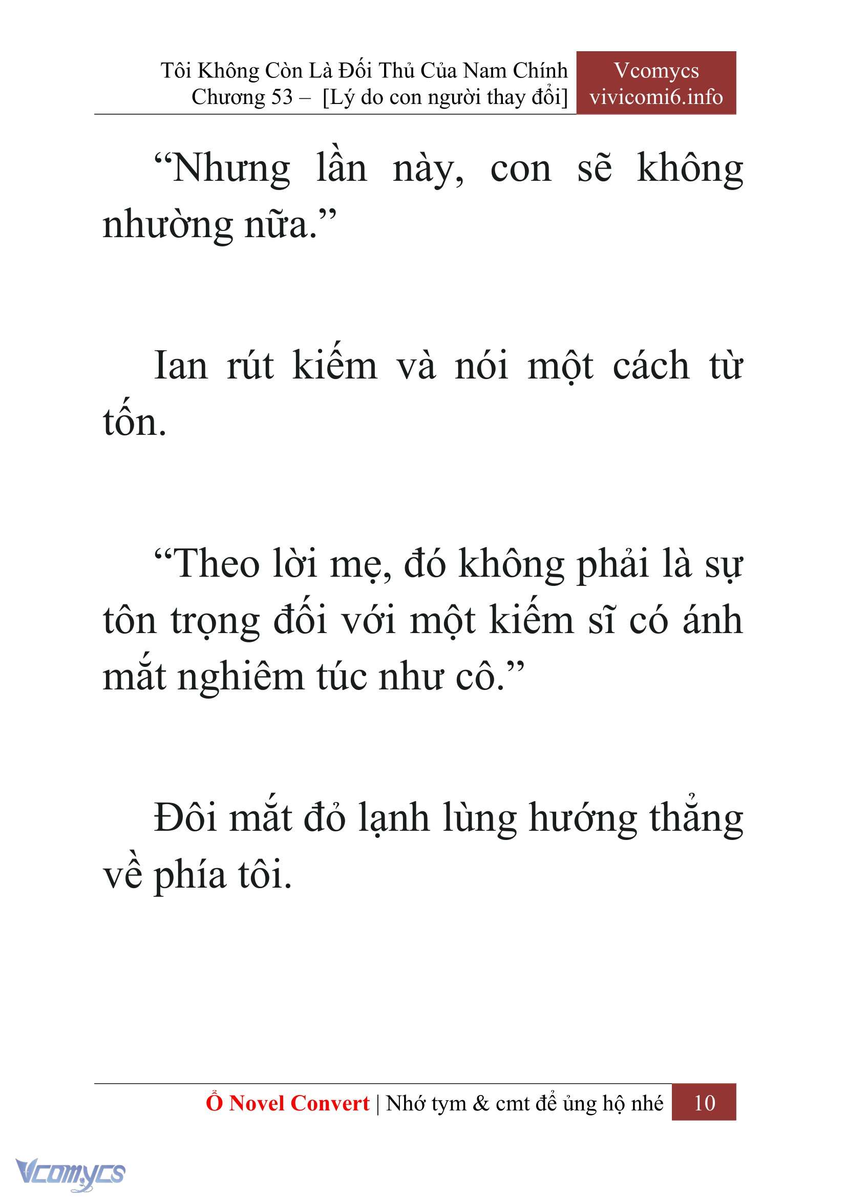 [Novel] Tôi Không Còn Là Đối Thủ Của Nam Chính Chapter  53 - 12
