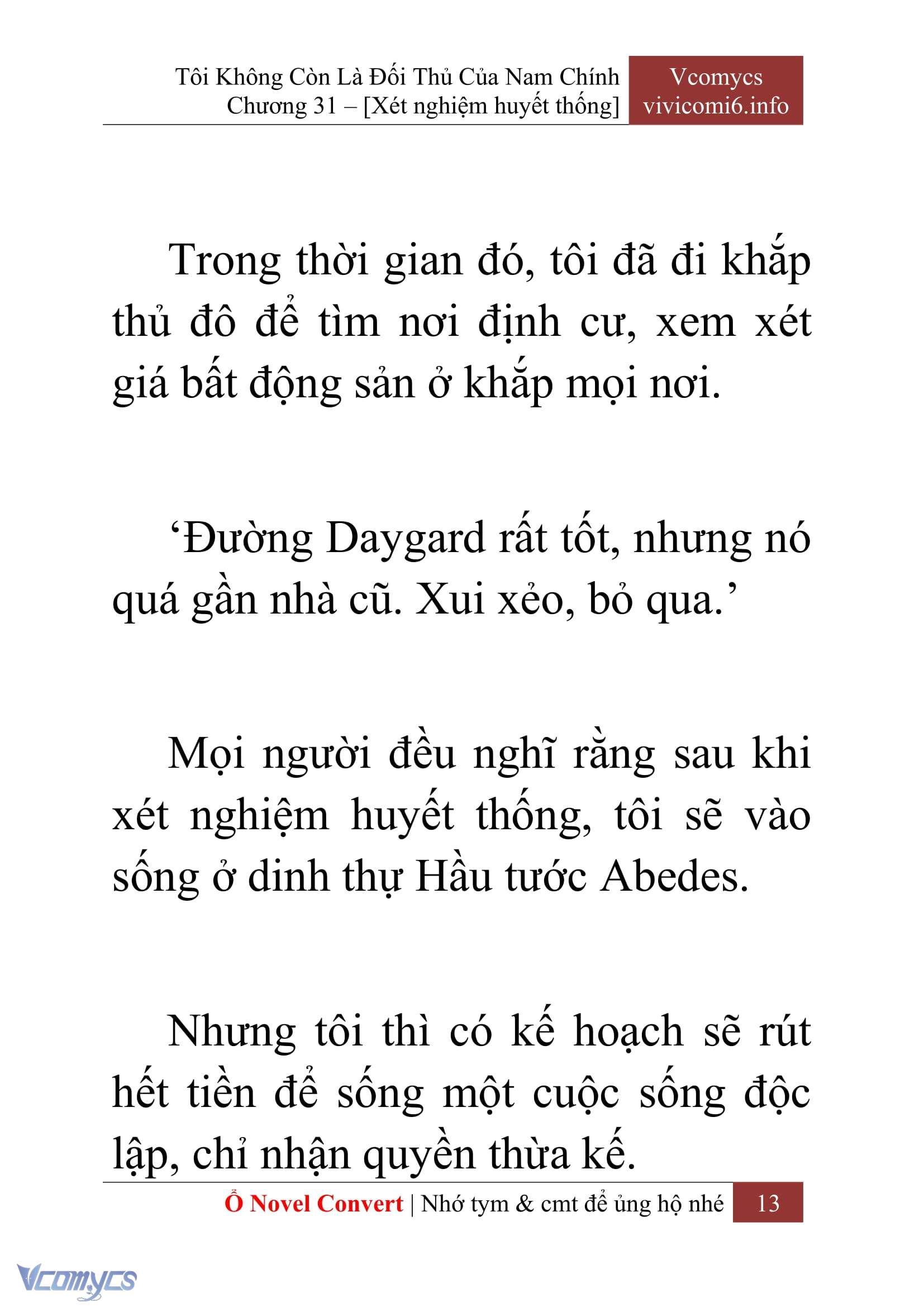 [Novel] Tôi Không Còn Là Đối Thủ Của Nam Chính Chapter  31 - 15