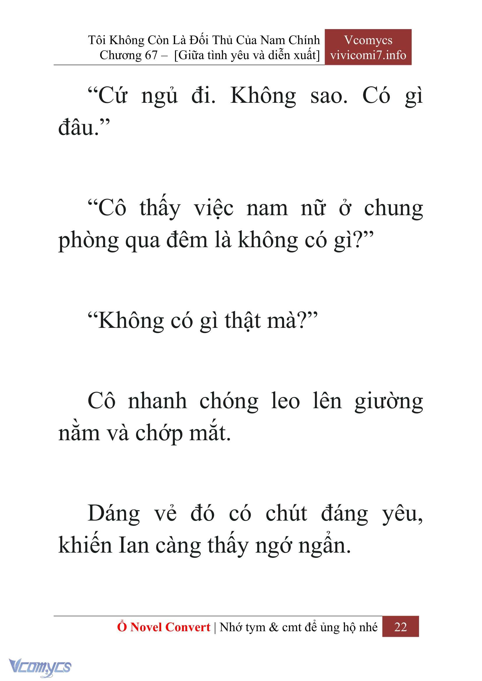 [Novel] Tôi Không Còn Là Đối Thủ Của Nam Chính Chapter  67 - 24