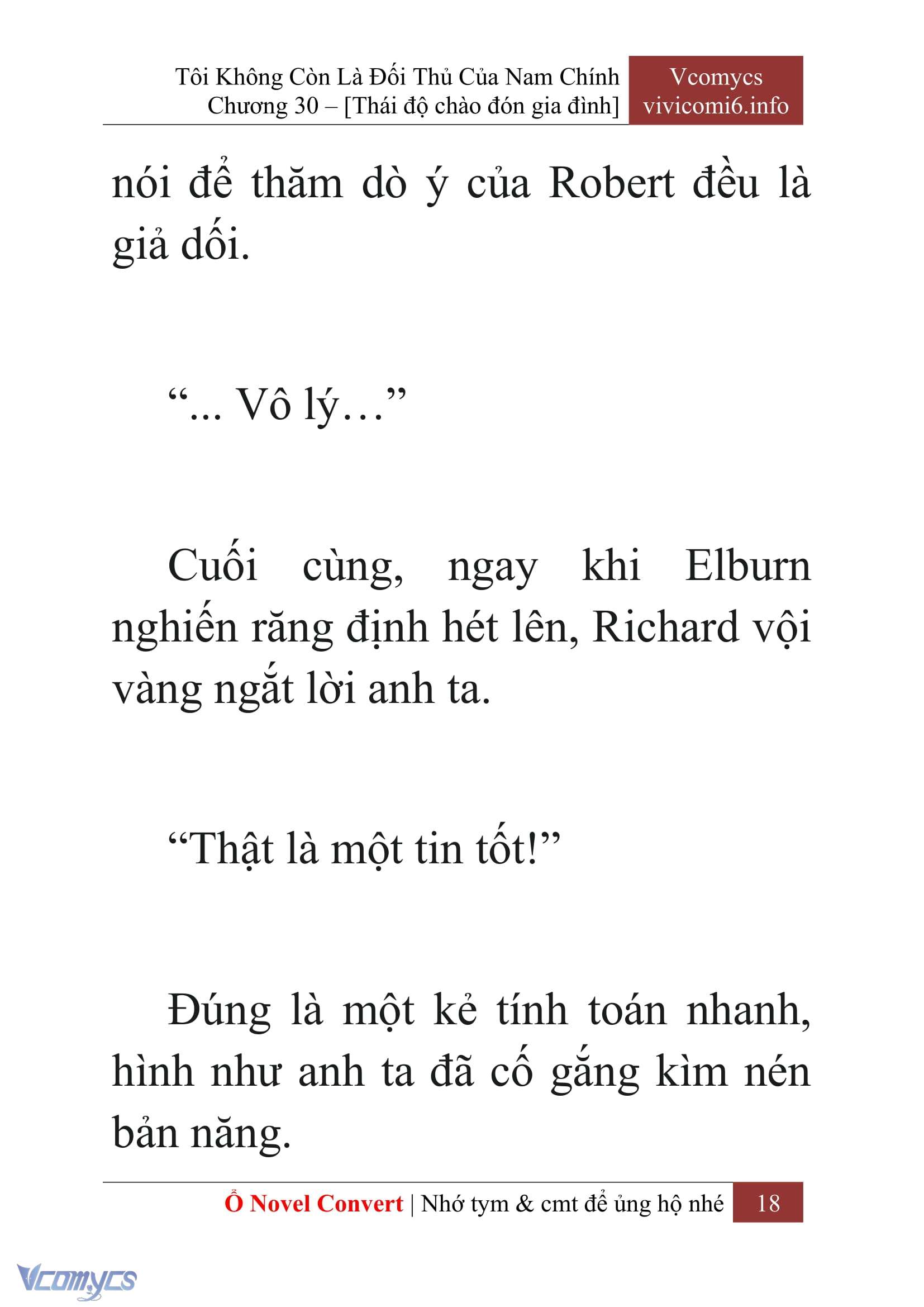 [Novel] Tôi Không Còn Là Đối Thủ Của Nam Chính Chapter  30 - 20