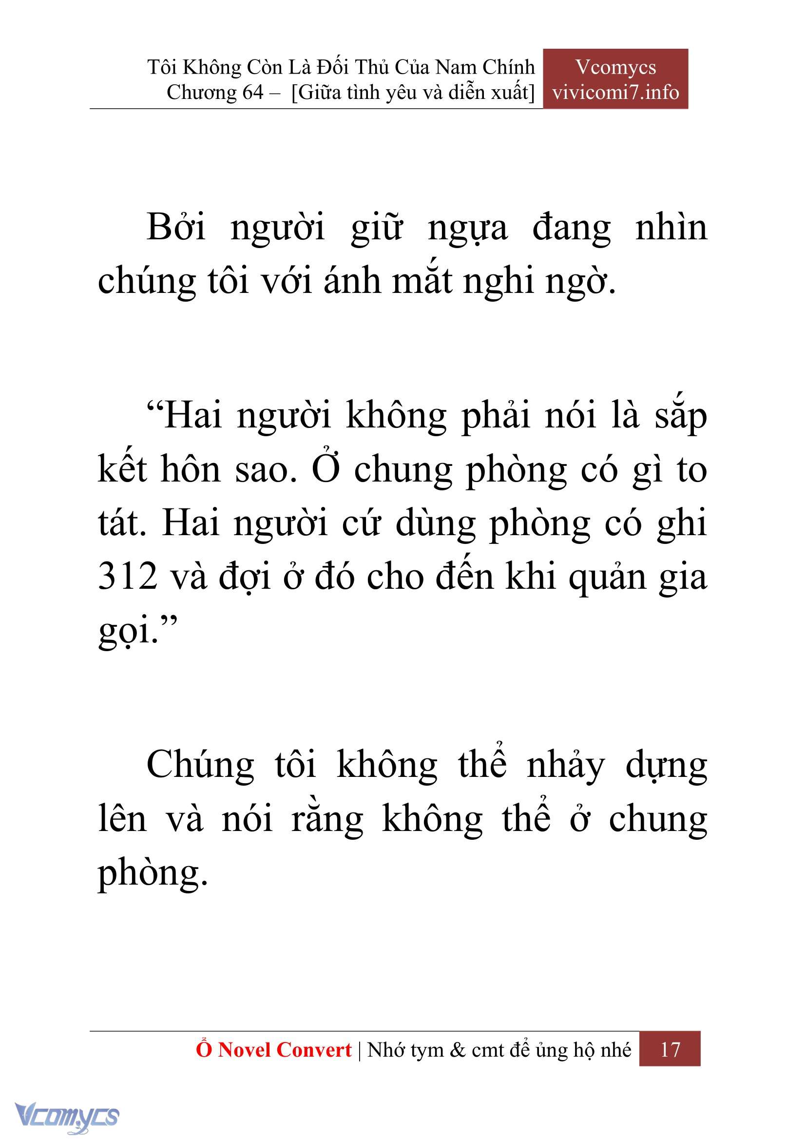 [Novel] Tôi Không Còn Là Đối Thủ Của Nam Chính Chapter  64 - 19