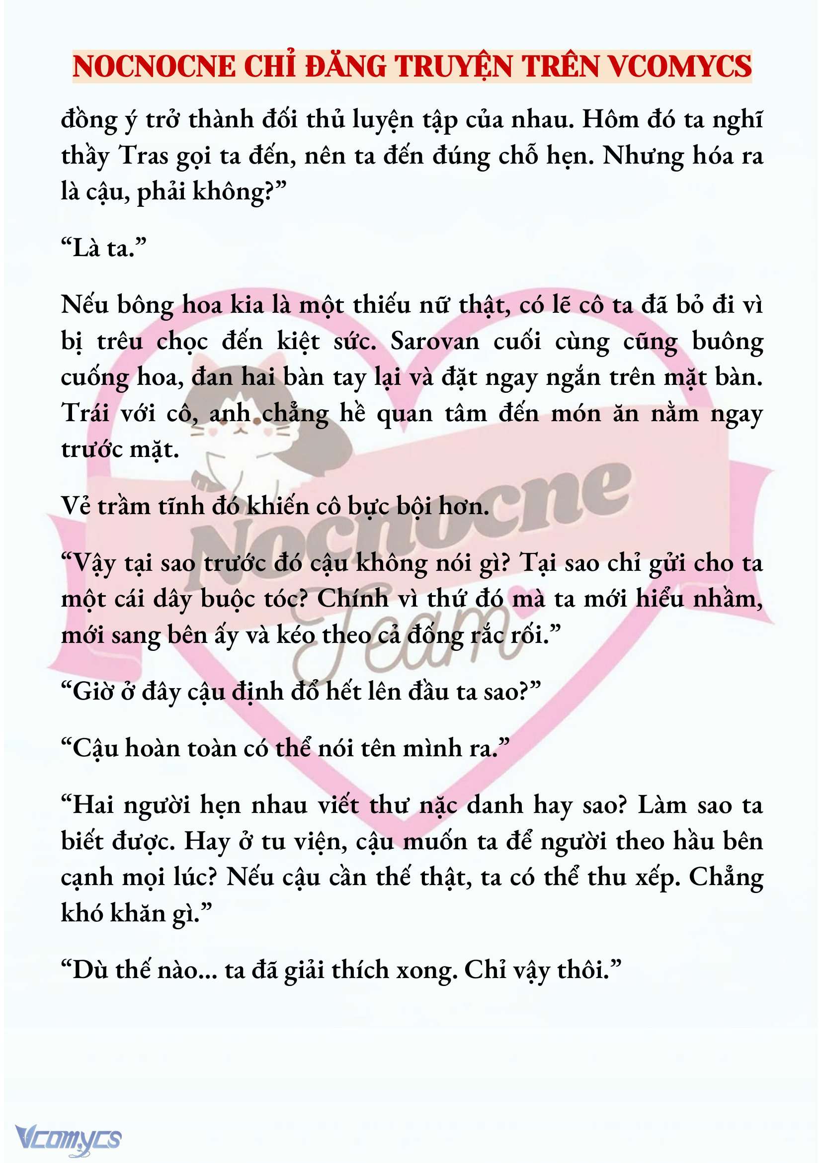 [NOVEL] CÁ RỪNG KHÔN NGOAN Chapter  63 - 8