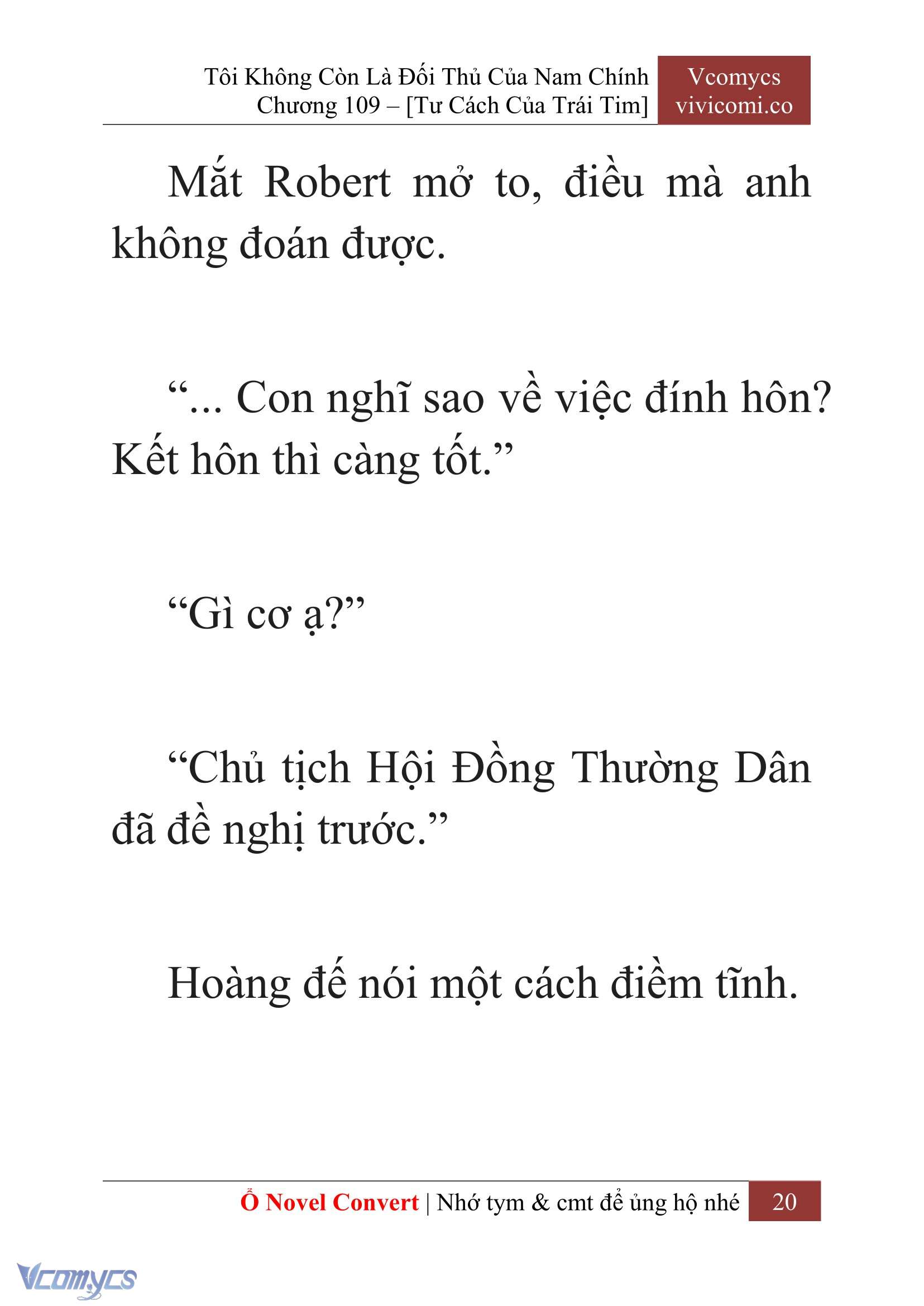 [Novel] Tôi Không Còn Là Đối Thủ Của Nam Chính Chapter  109 - 22