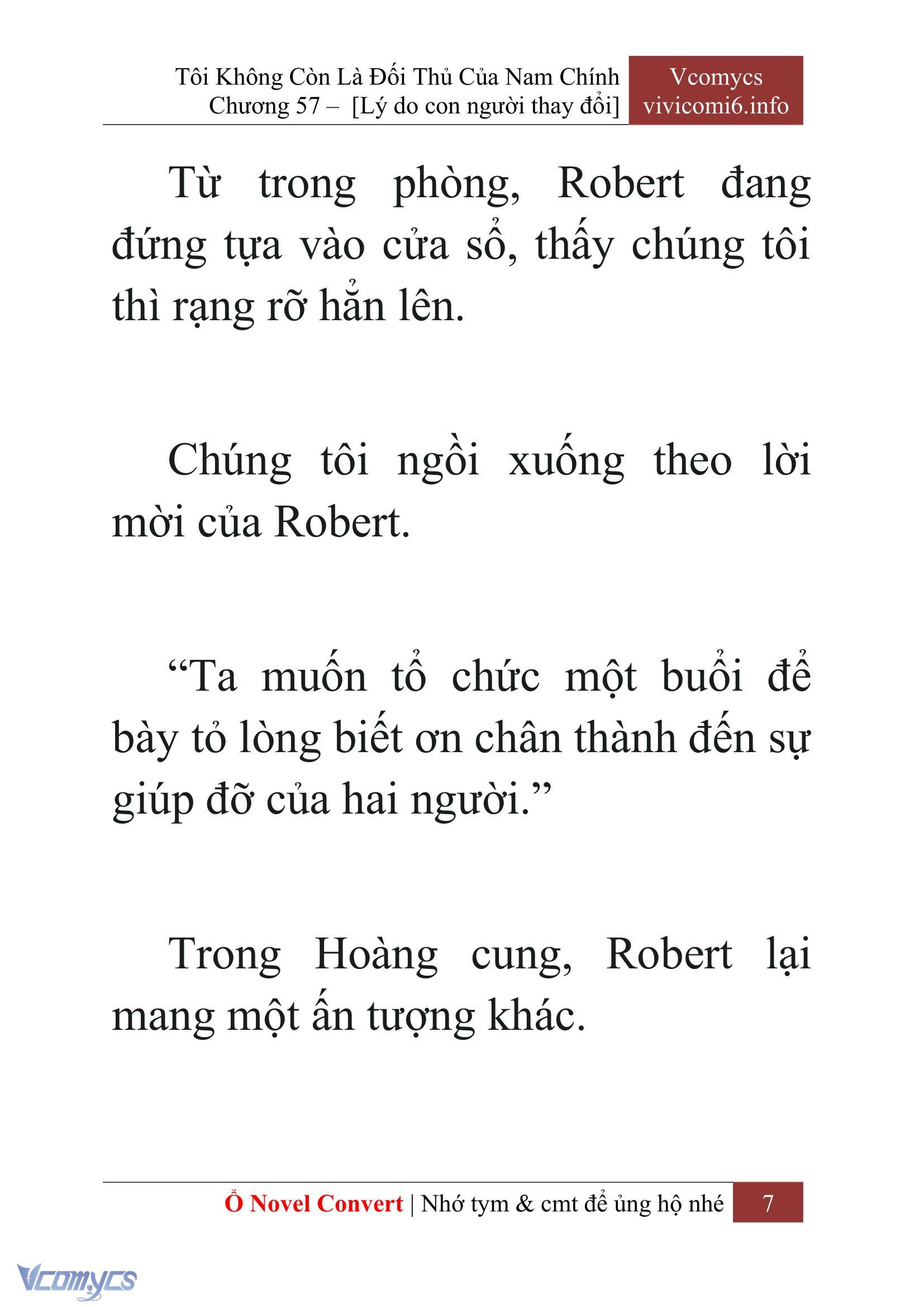 [Novel] Tôi Không Còn Là Đối Thủ Của Nam Chính Chapter  57 - 9