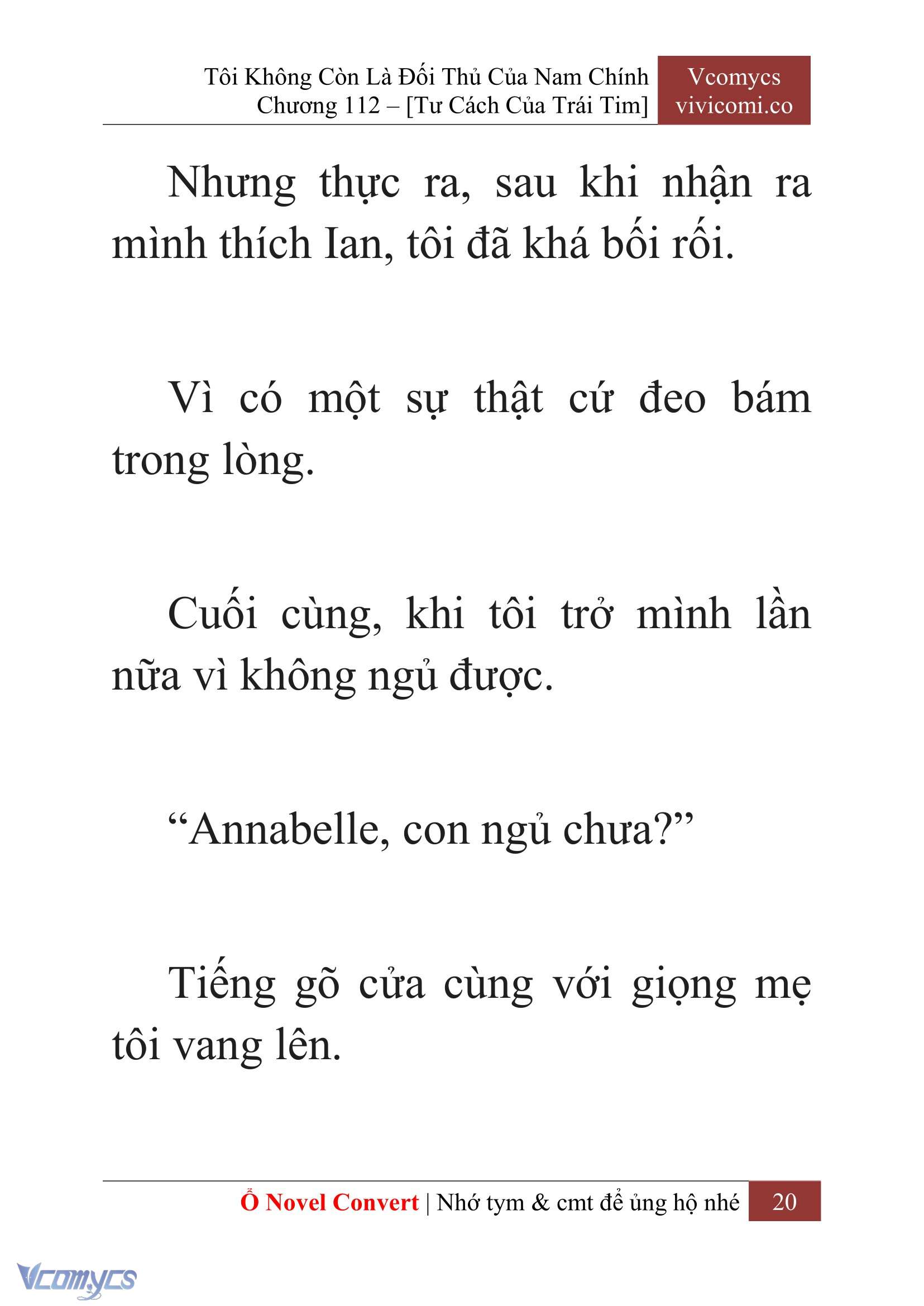 [Novel] Tôi Không Còn Là Đối Thủ Của Nam Chính Chapter  112 - 22