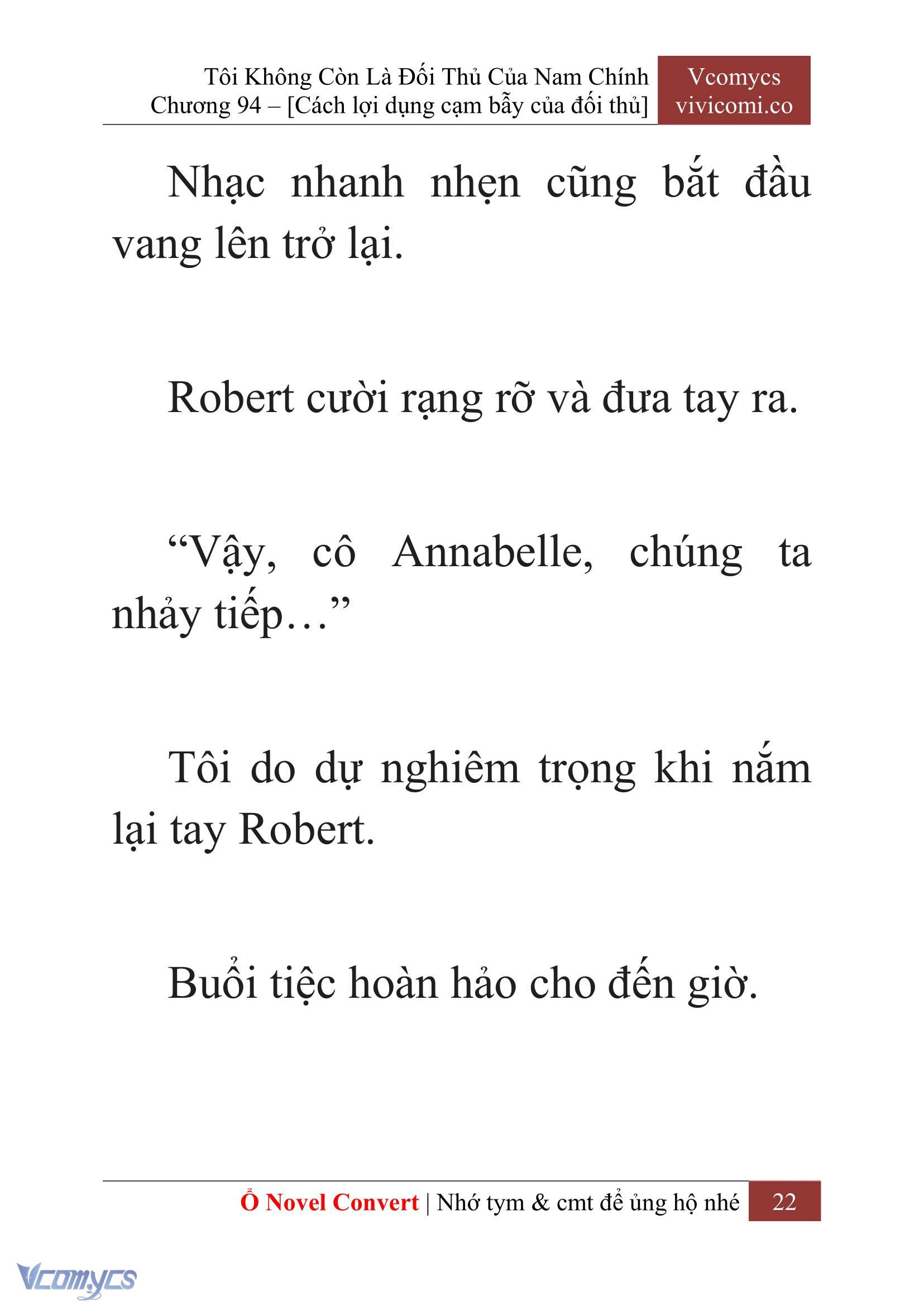 [Novel] Tôi Không Còn Là Đối Thủ Của Nam Chính Chapter  94 - 24