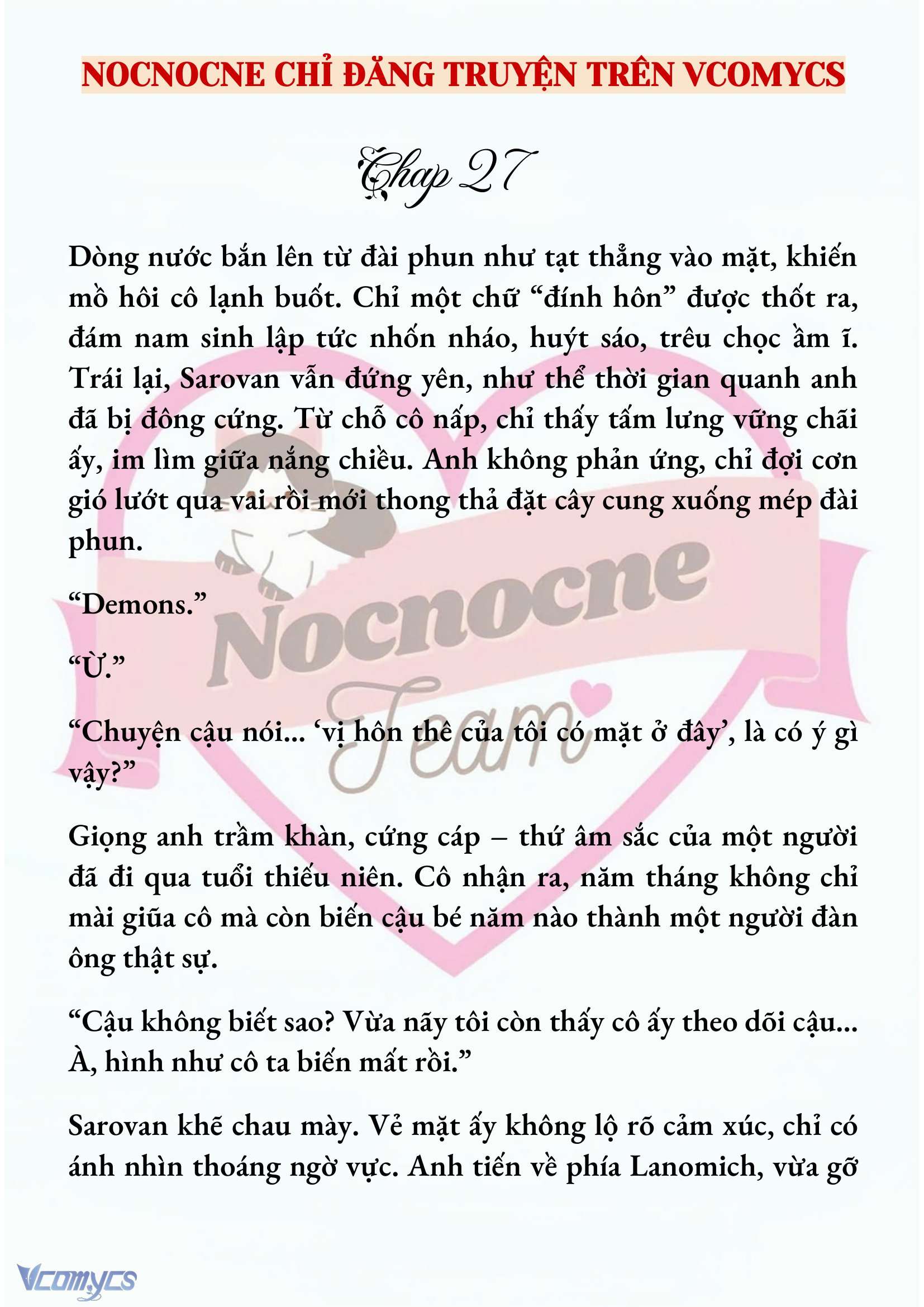 [NOVEL] CÁ RỪNG KHÔN NGOAN Chapter  27 - 2