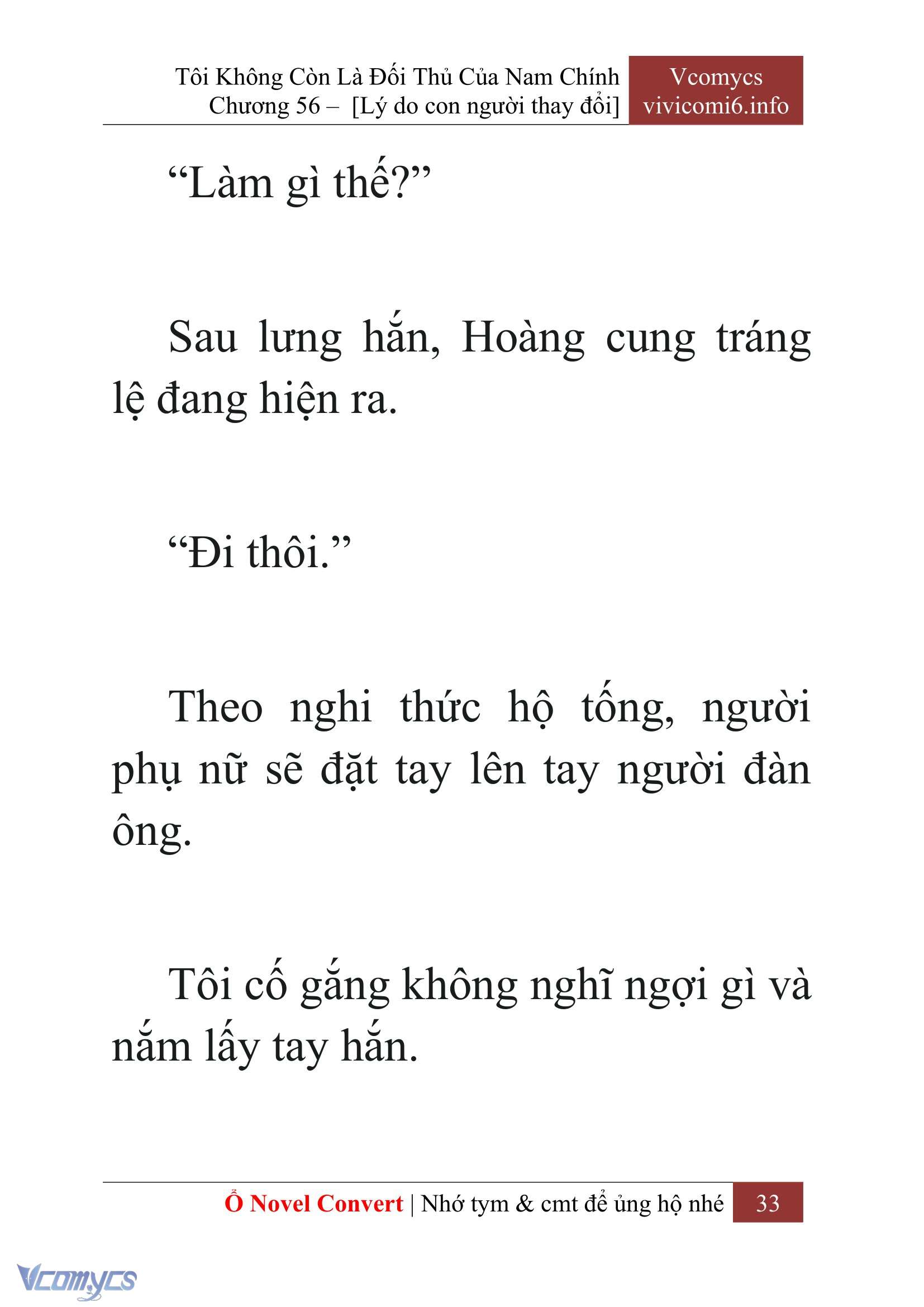 [Novel] Tôi Không Còn Là Đối Thủ Của Nam Chính Chapter  56 - 35