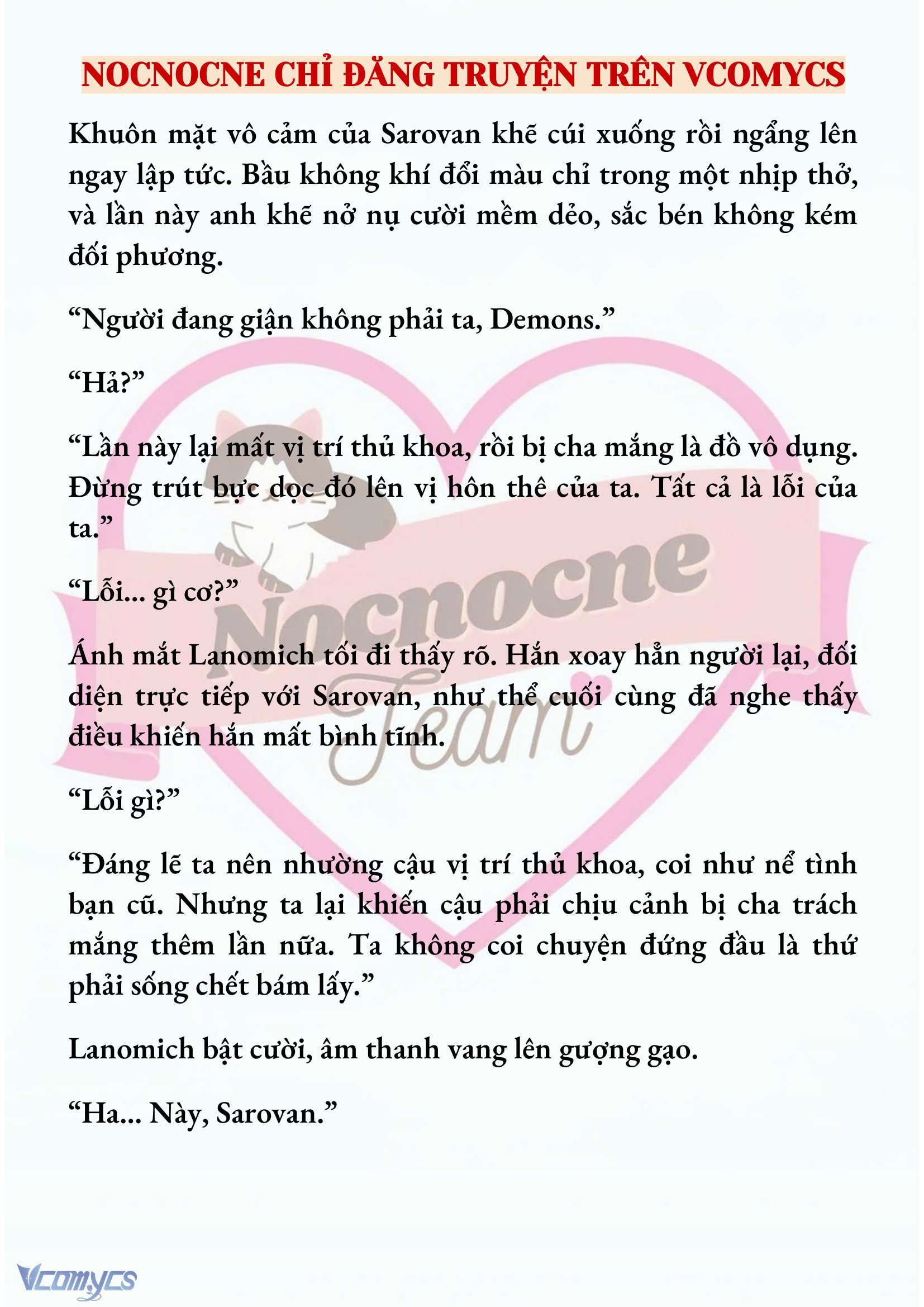 [NOVEL] CÁ RỪNG KHÔN NGOAN Chapter  75 - 6