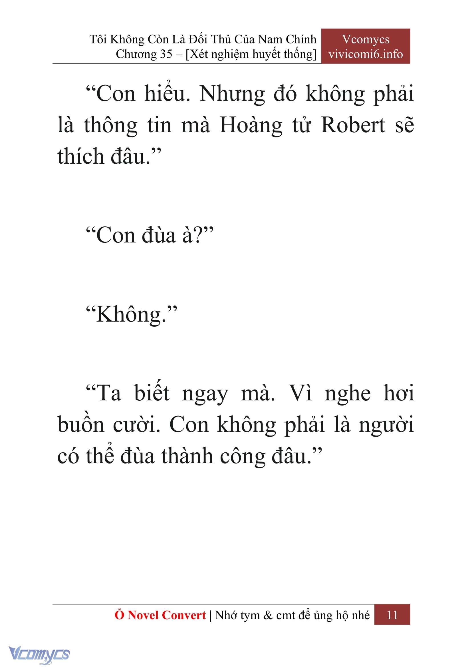 [Novel] Tôi Không Còn Là Đối Thủ Của Nam Chính Chapter  35 - 13