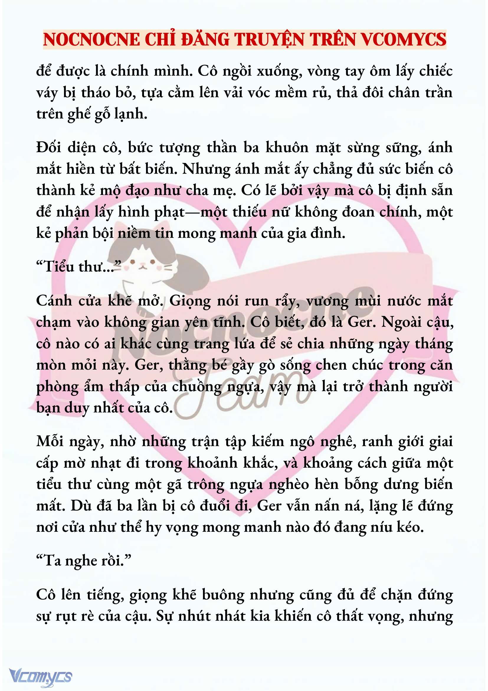 [NOVEL] CÁ RỪNG KHÔN NGOAN Chapter  6 - 8