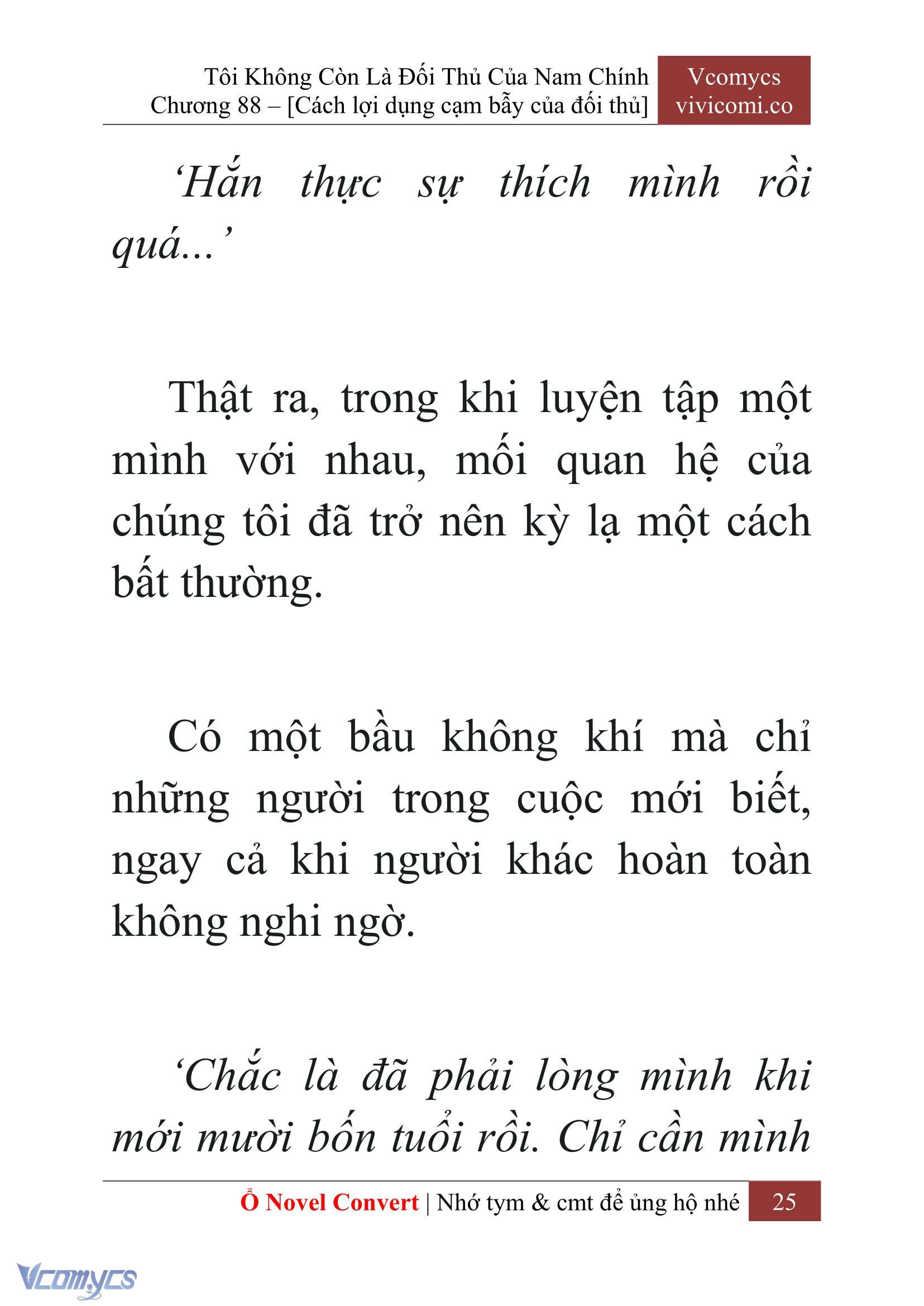 [Novel] Tôi Không Còn Là Đối Thủ Của Nam Chính Chapter  88 - 27