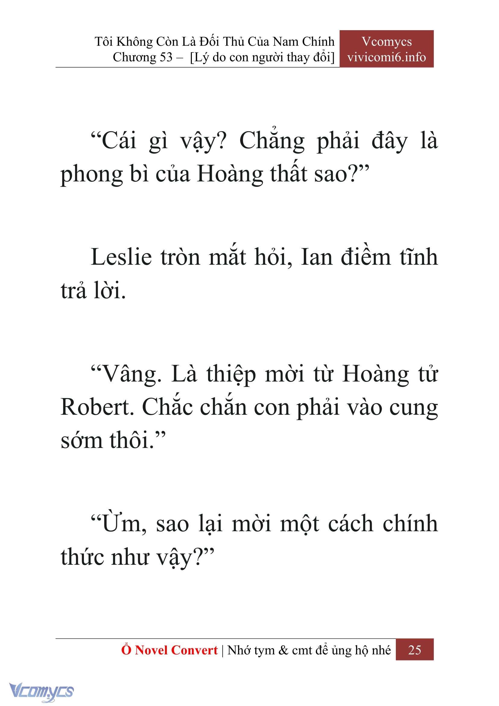 [Novel] Tôi Không Còn Là Đối Thủ Của Nam Chính Chapter  53 - 27