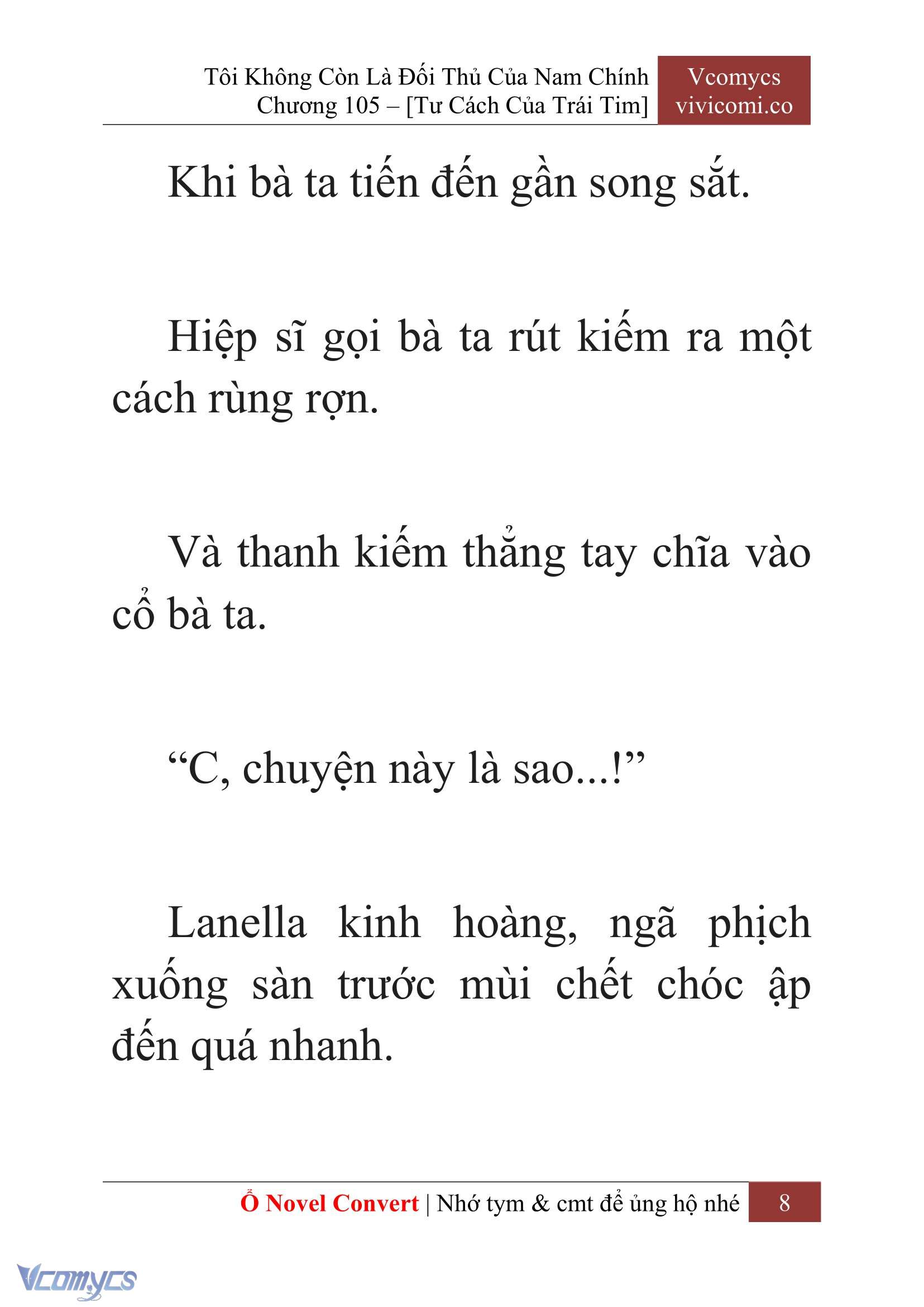 [Novel] Tôi Không Còn Là Đối Thủ Của Nam Chính Chapter  105 - 10