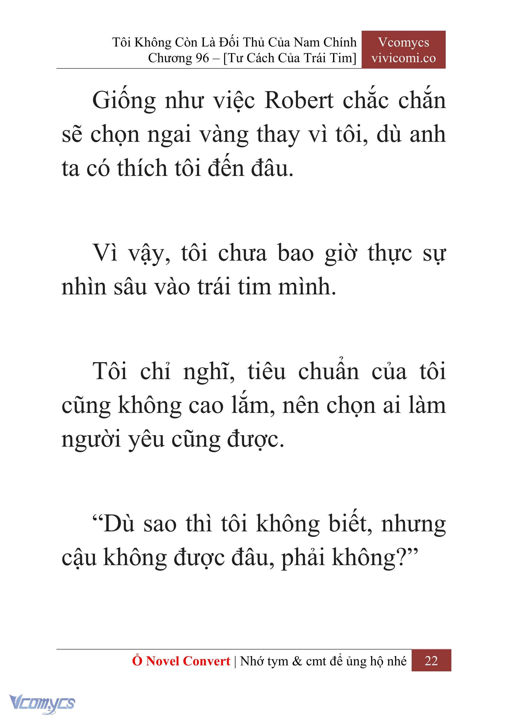 [Novel] Tôi Không Còn Là Đối Thủ Của Nam Chính Chapter  96 - 24