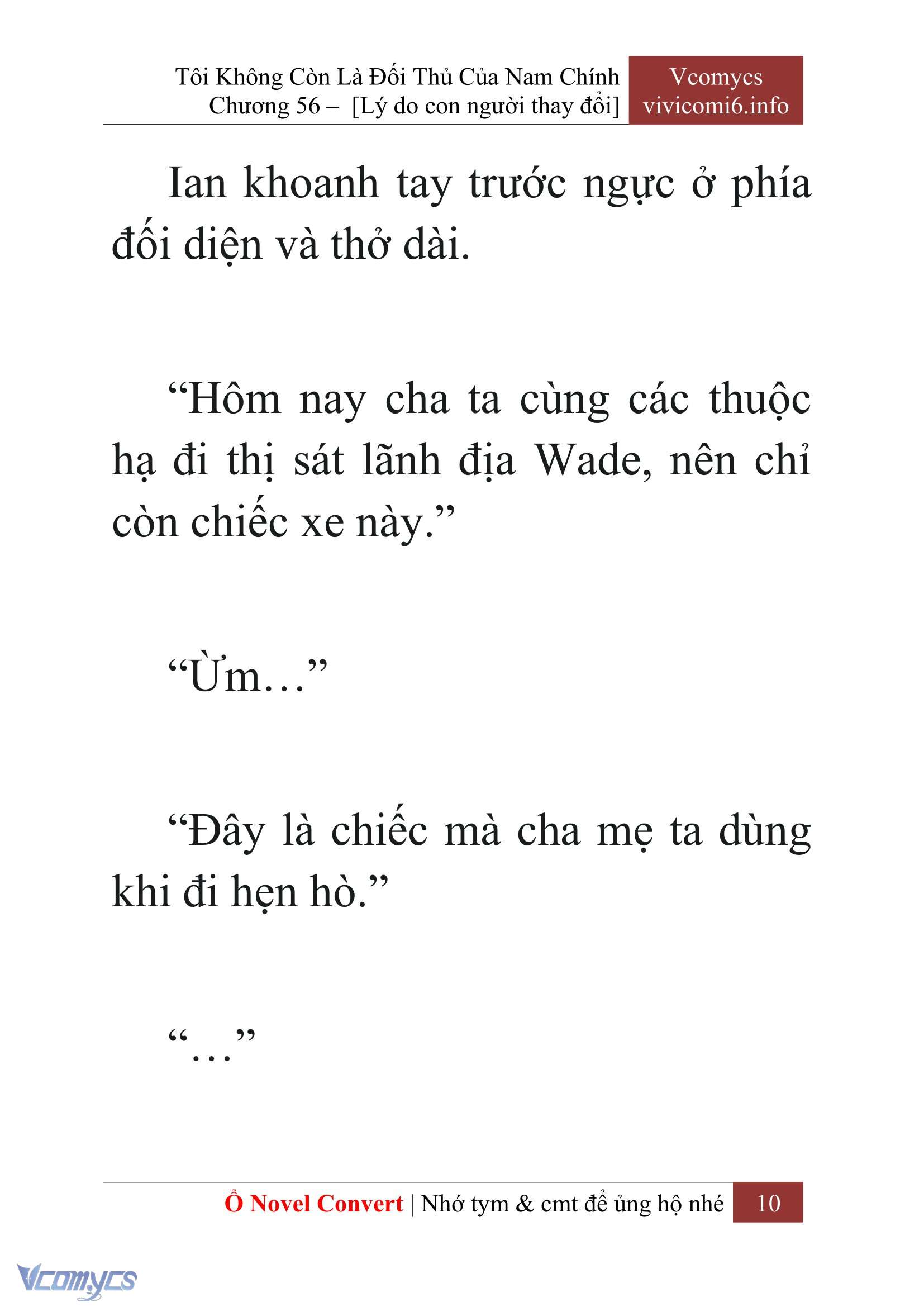 [Novel] Tôi Không Còn Là Đối Thủ Của Nam Chính Chapter  56 - 12