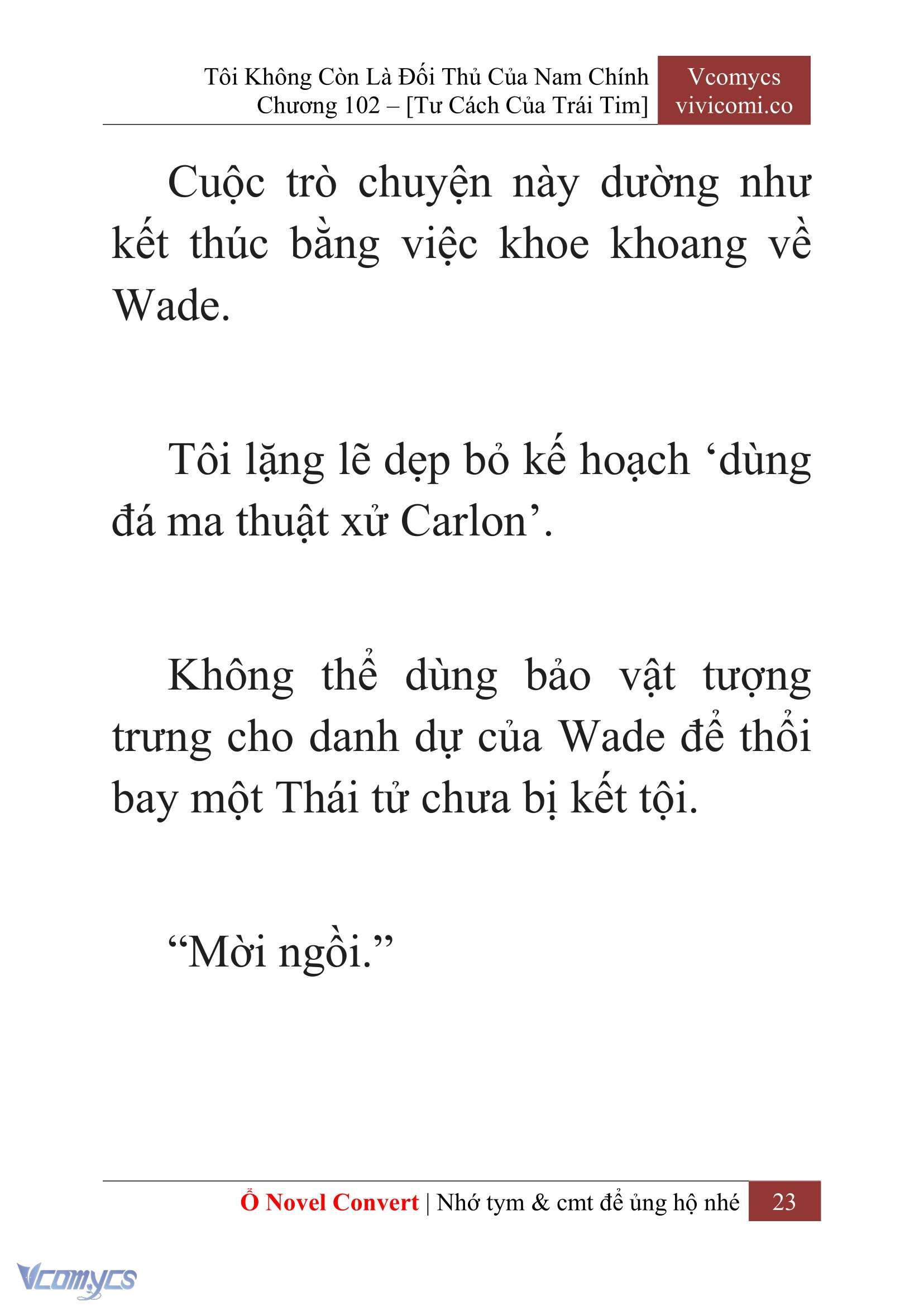 [Novel] Tôi Không Còn Là Đối Thủ Của Nam Chính Chapter  102 - 25