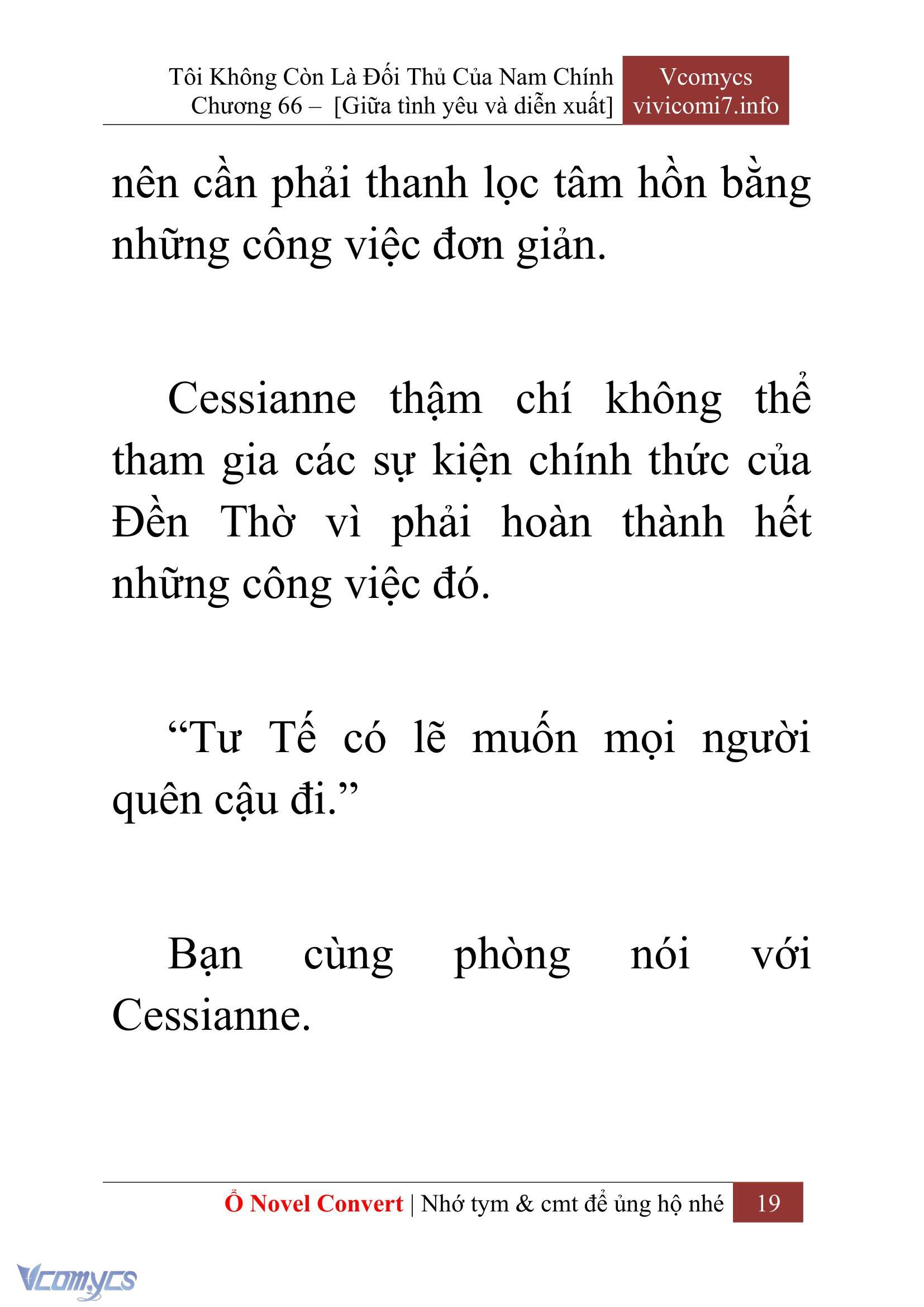 [Novel] Tôi Không Còn Là Đối Thủ Của Nam Chính Chapter  66 - 21