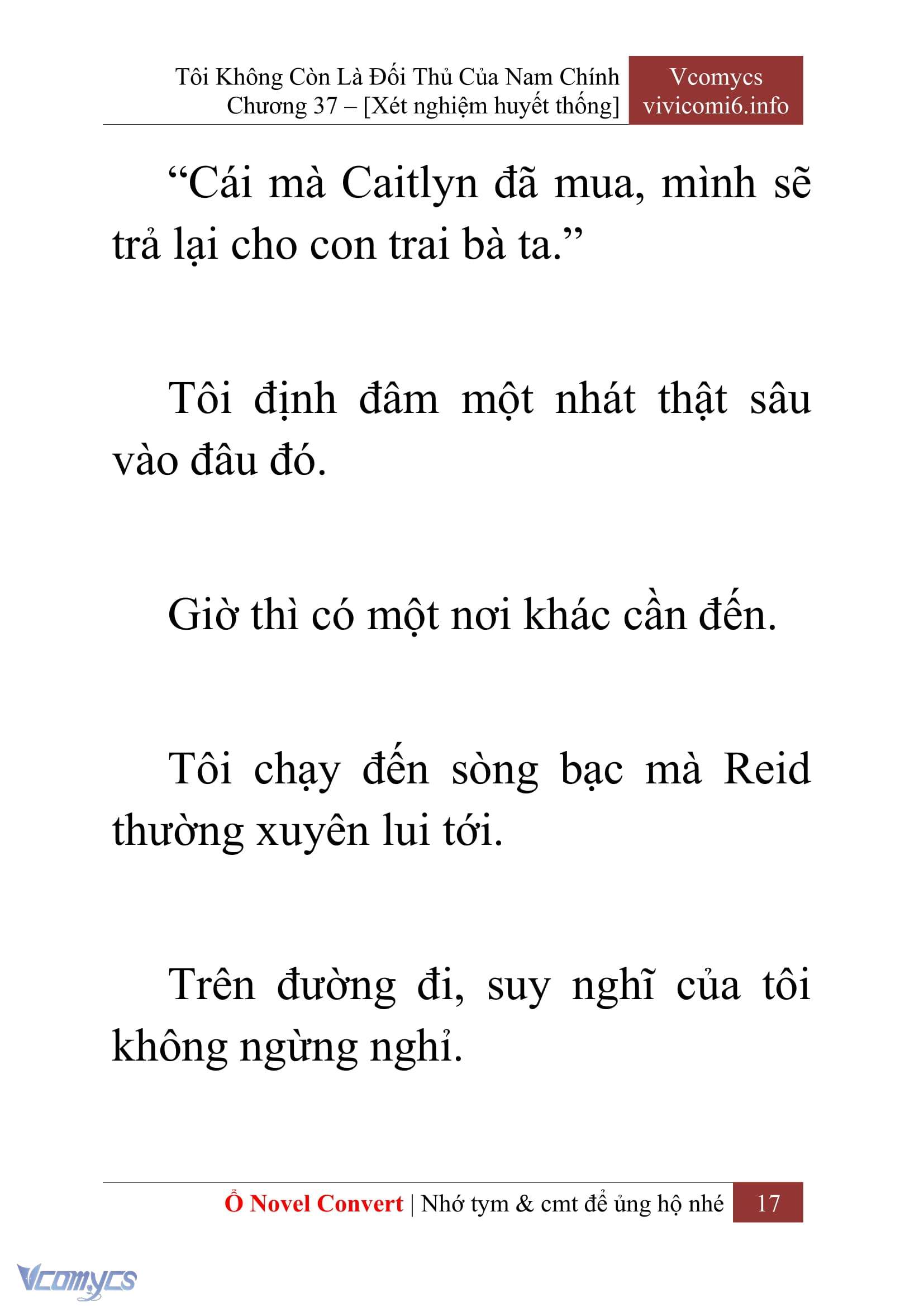 [Novel] Tôi Không Còn Là Đối Thủ Của Nam Chính Chapter  37 - 19