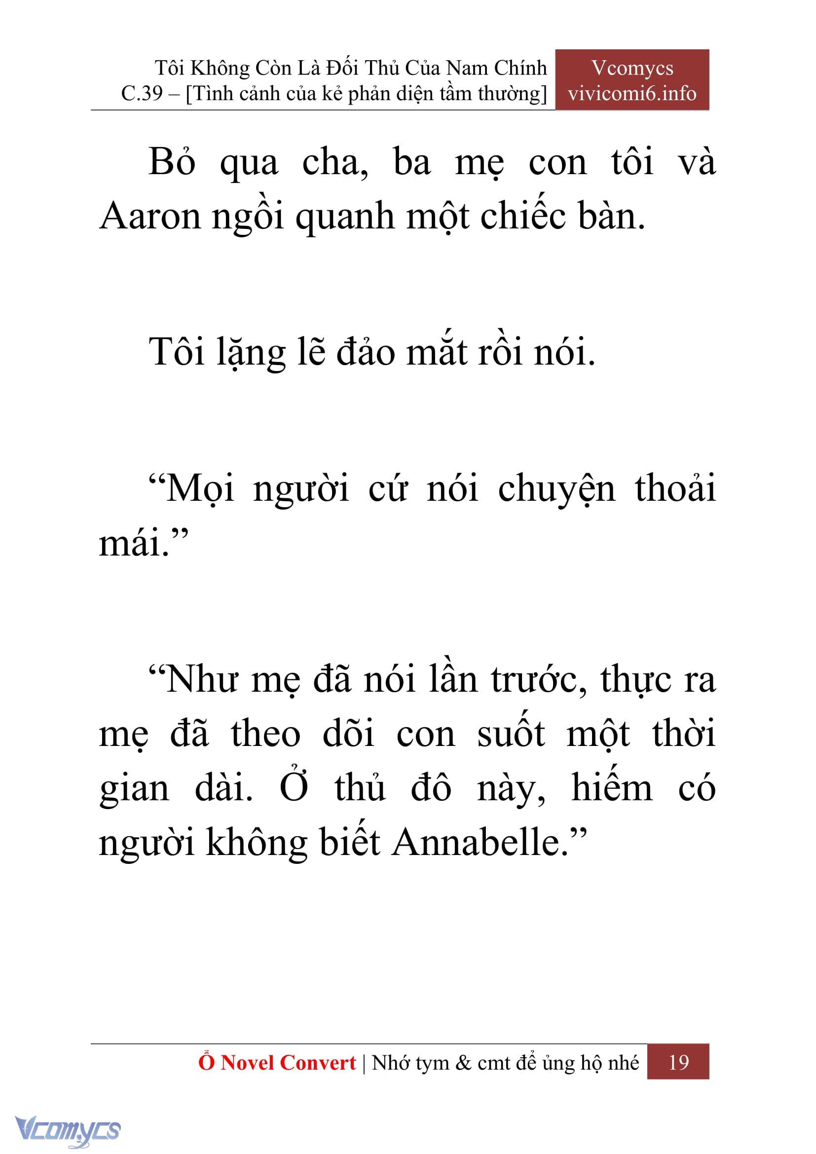 [Novel] Tôi Không Còn Là Đối Thủ Của Nam Chính Chapter  39 - 21