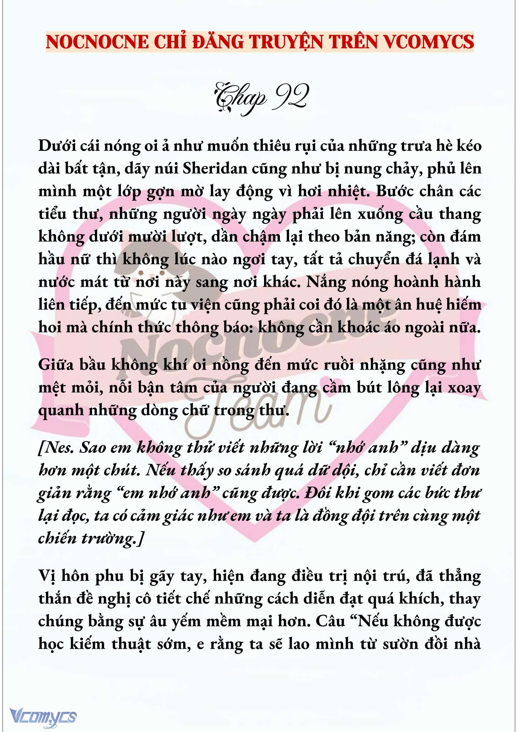 [NOVEL] CÁ RỪNG KHÔN NGOAN Chapter  92 - 2