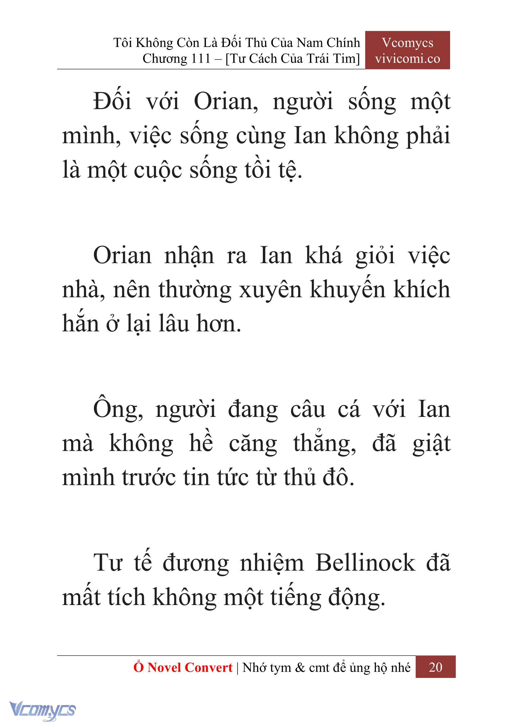 [Novel] Tôi Không Còn Là Đối Thủ Của Nam Chính Chapter  111 - 22