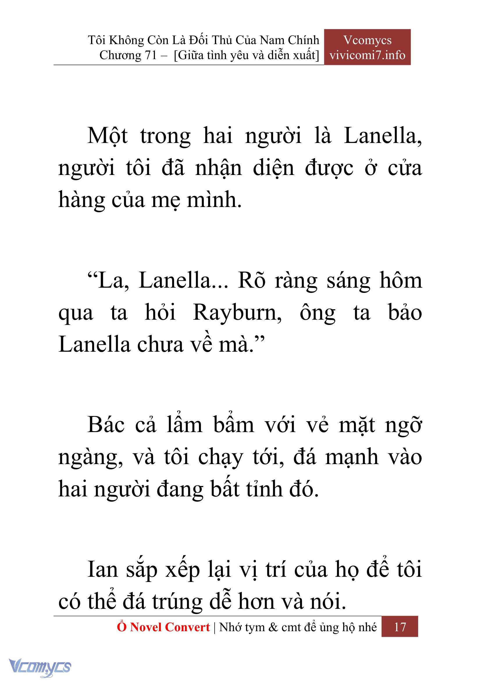 [Novel] Tôi Không Còn Là Đối Thủ Của Nam Chính Chapter  71 - 19
