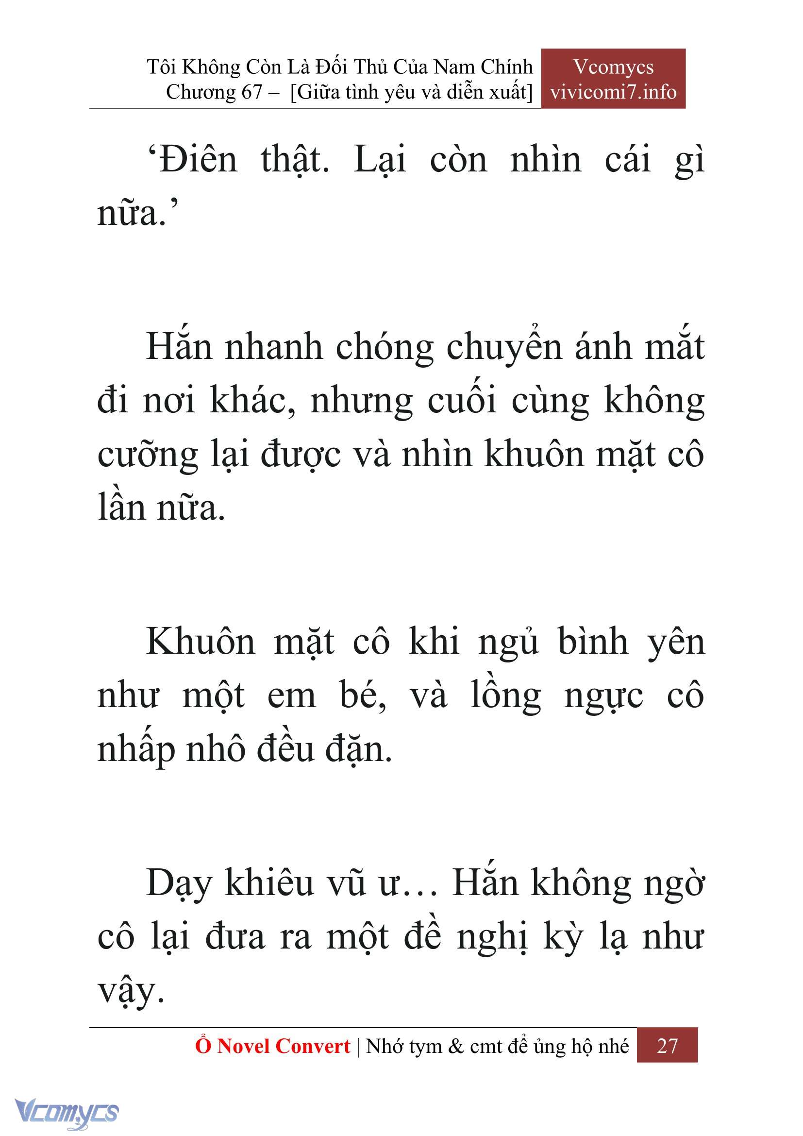 [Novel] Tôi Không Còn Là Đối Thủ Của Nam Chính Chapter  67 - 29