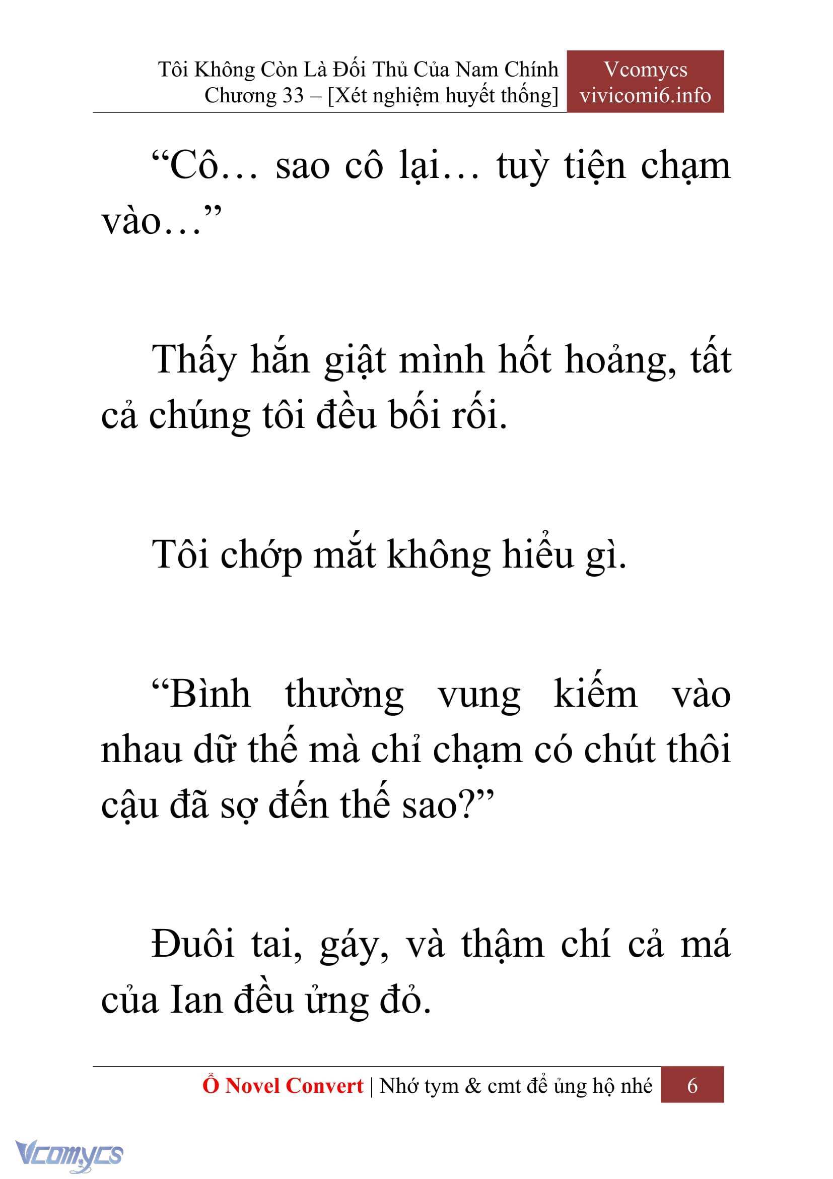 [Novel] Tôi Không Còn Là Đối Thủ Của Nam Chính Chapter  33 - 8